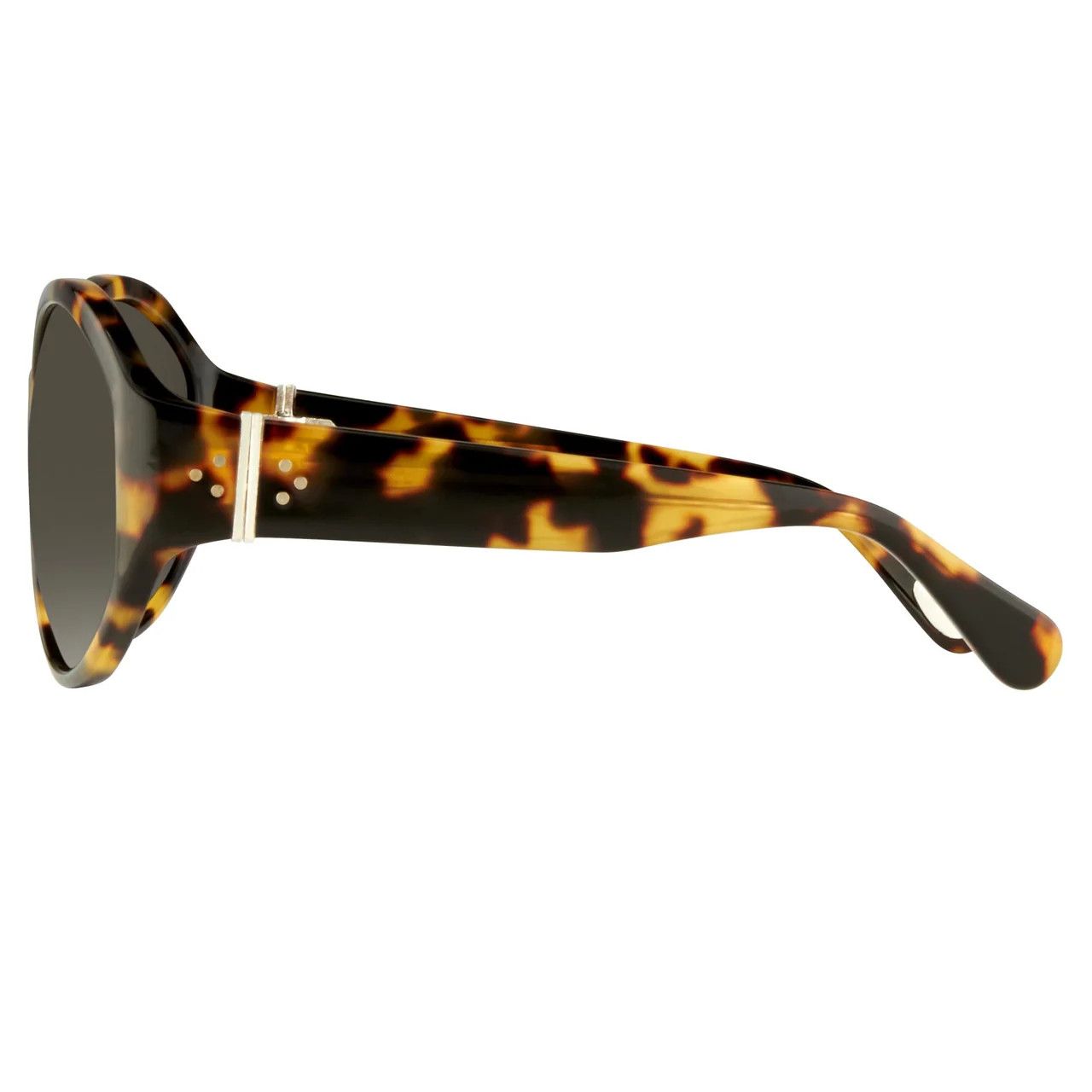 Ann Demeulemeester Ann Demeulemeester Sunglasses Oversized Tortoise and Grey Size ONE SIZE - 4 Thumbnail