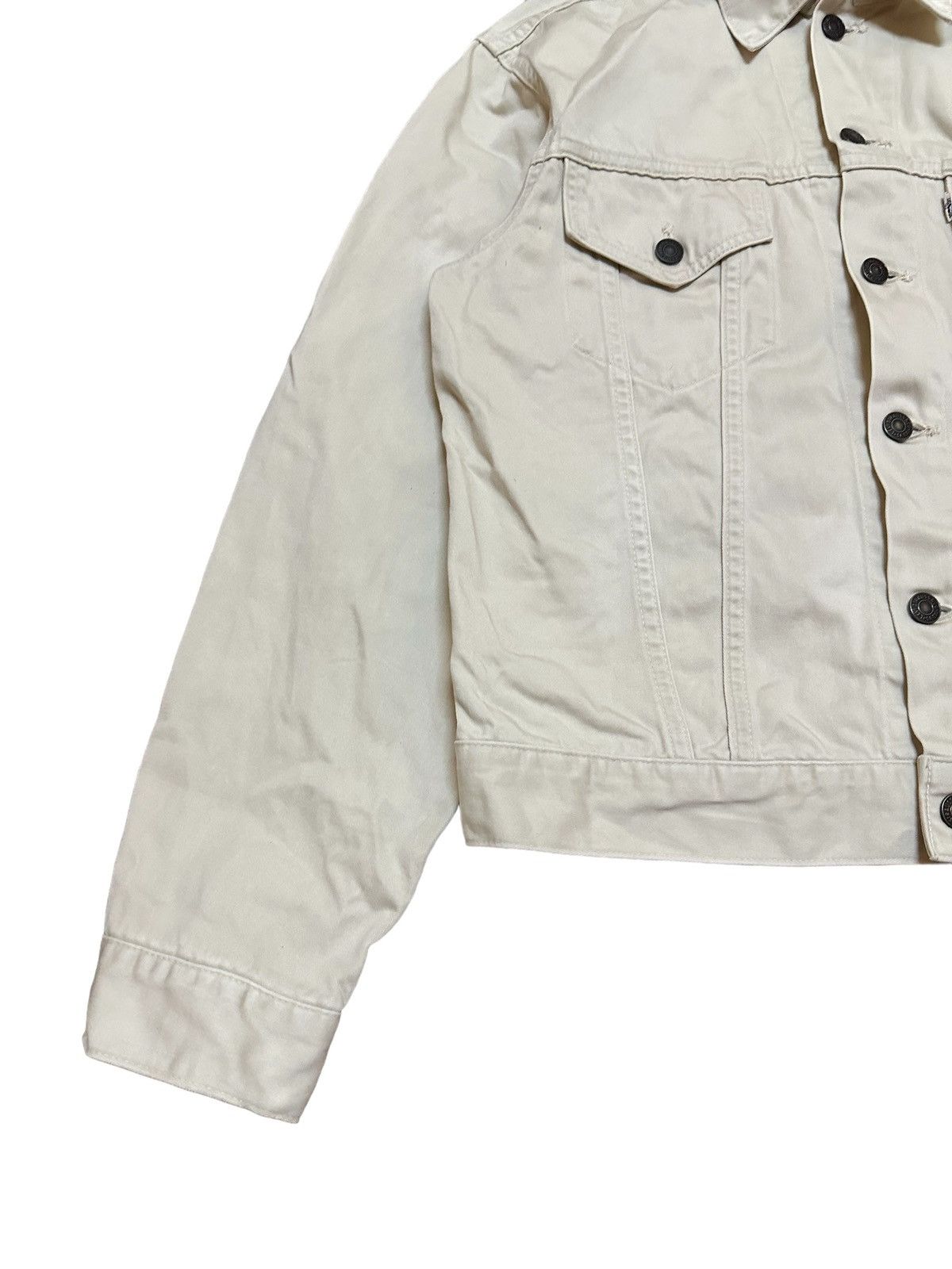 Levi's Vintage Levis White Trucker Jacket Size US M / EU 48-50 / 2 - 5 Thumbnail