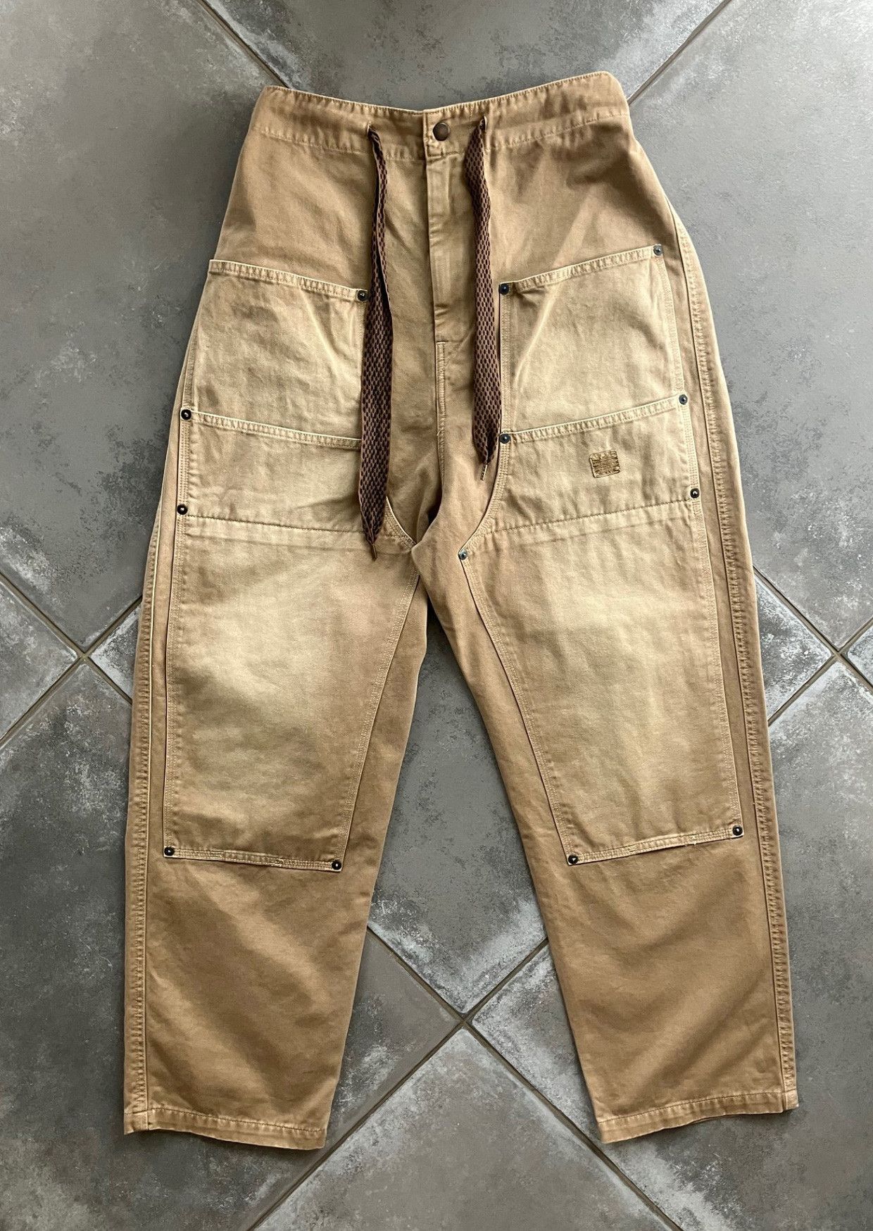 Kapital Kapital Katsuragi Double Knee Easy Pants - Size 2 | Grailed