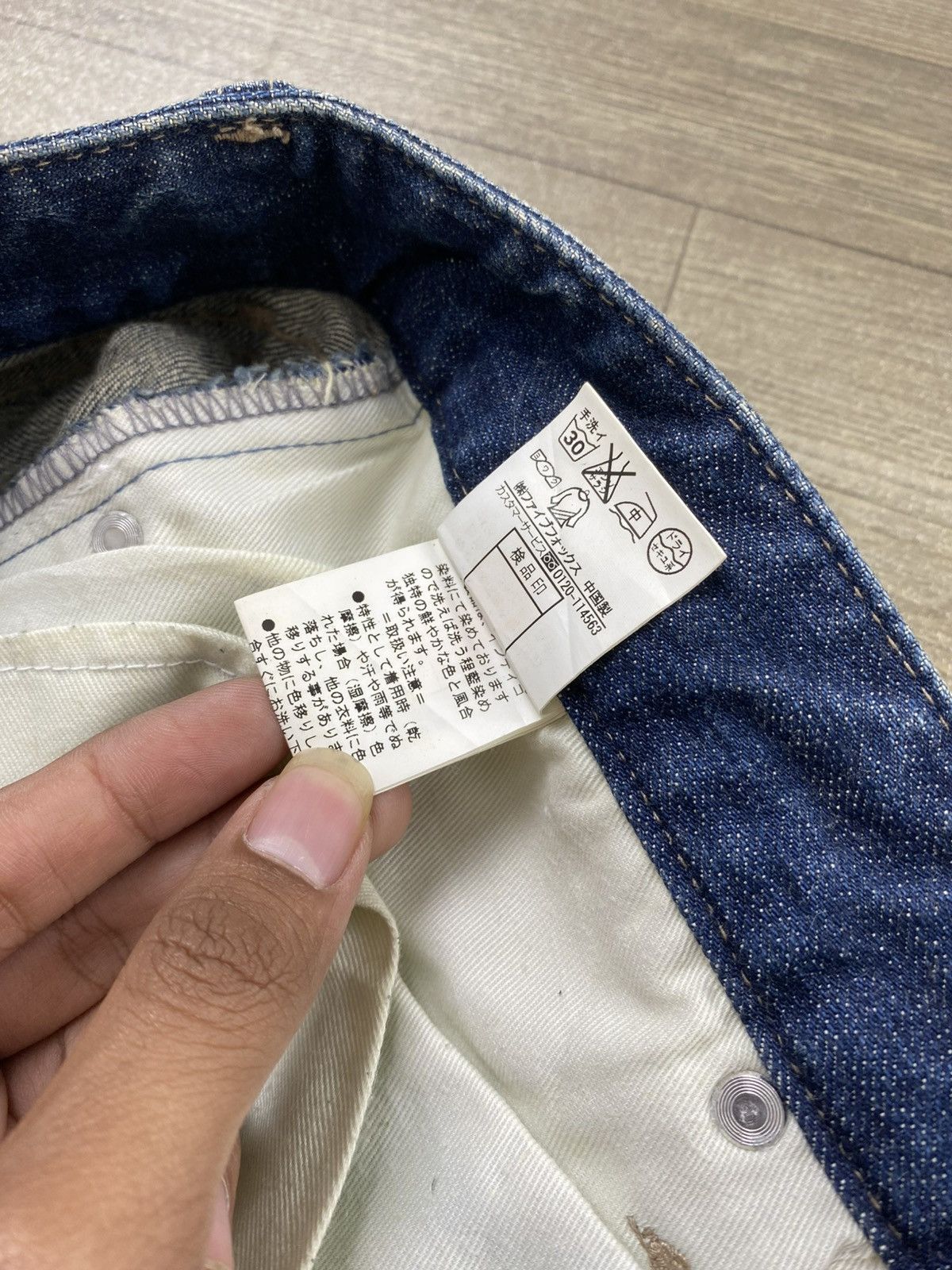 PPFM Vintage PPFM Distressed Ifsixwasnine LGB Style Bikers Jeans Size US 32 / EU 48 - 15 Thumbnail