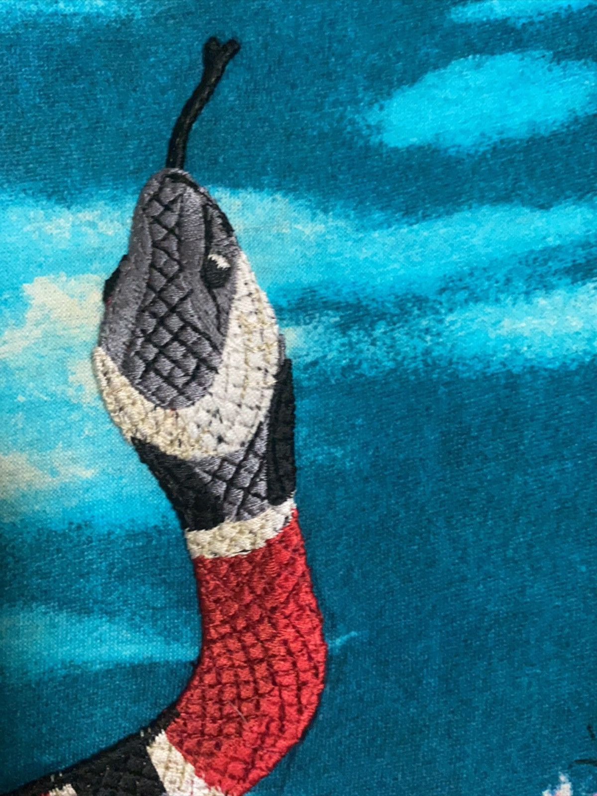 Gucci Gucci Kingsnake Pattern Print Tshirt Size US M / EU 48-50 / 2 - 5 Thumbnail