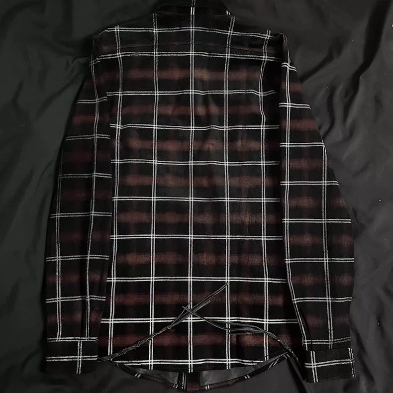 Amiri Amiri 15AW Suede Plaid Shirt 2502-Nextarrow Size US M / EU 48-50 / 2 - 2 Thumbnail