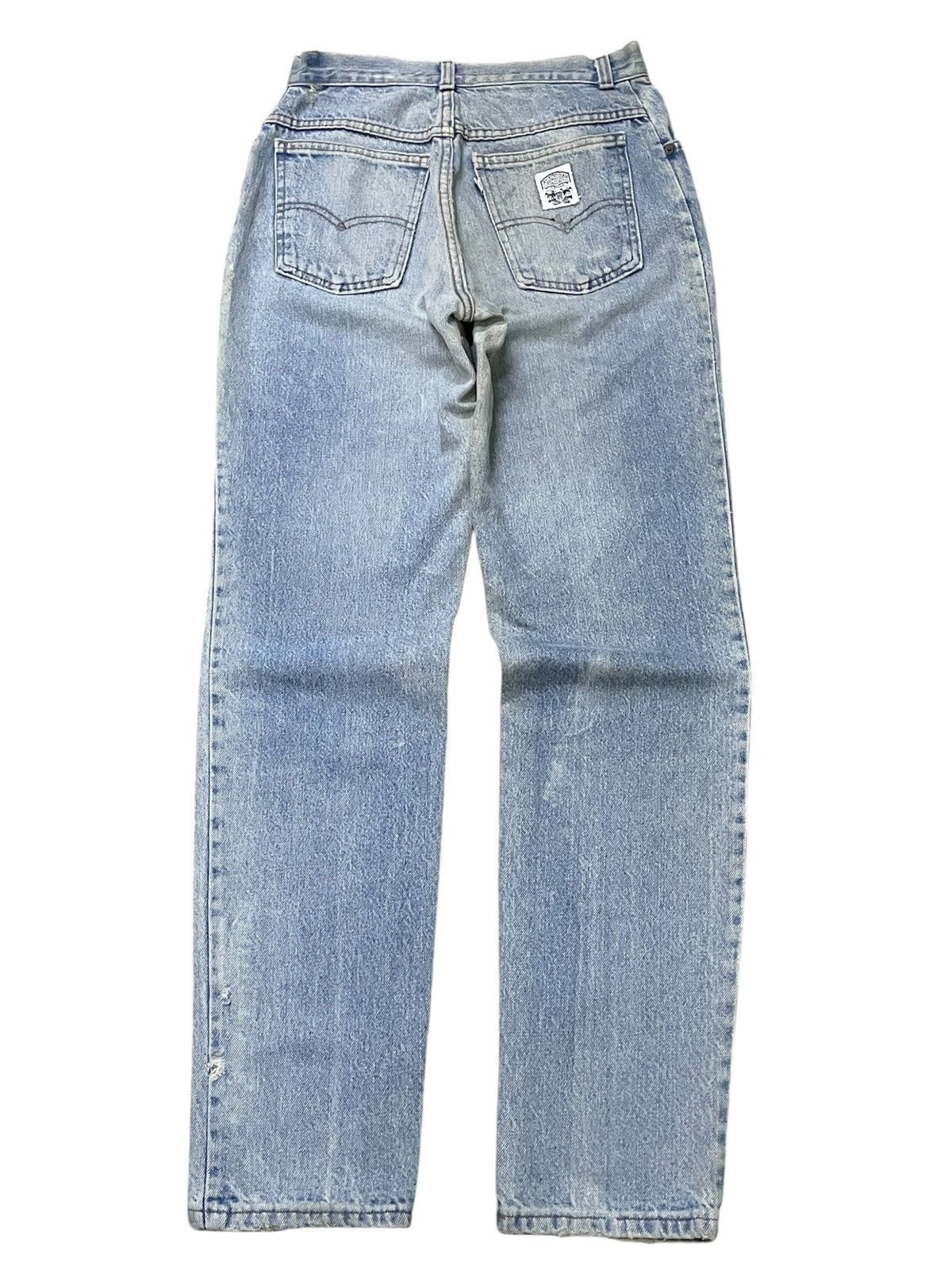 Levi's × Vintage Vintage Levis White Tab Baggy Loose Tapered Leg Jeans Size US 29 - 2 Thumbnail