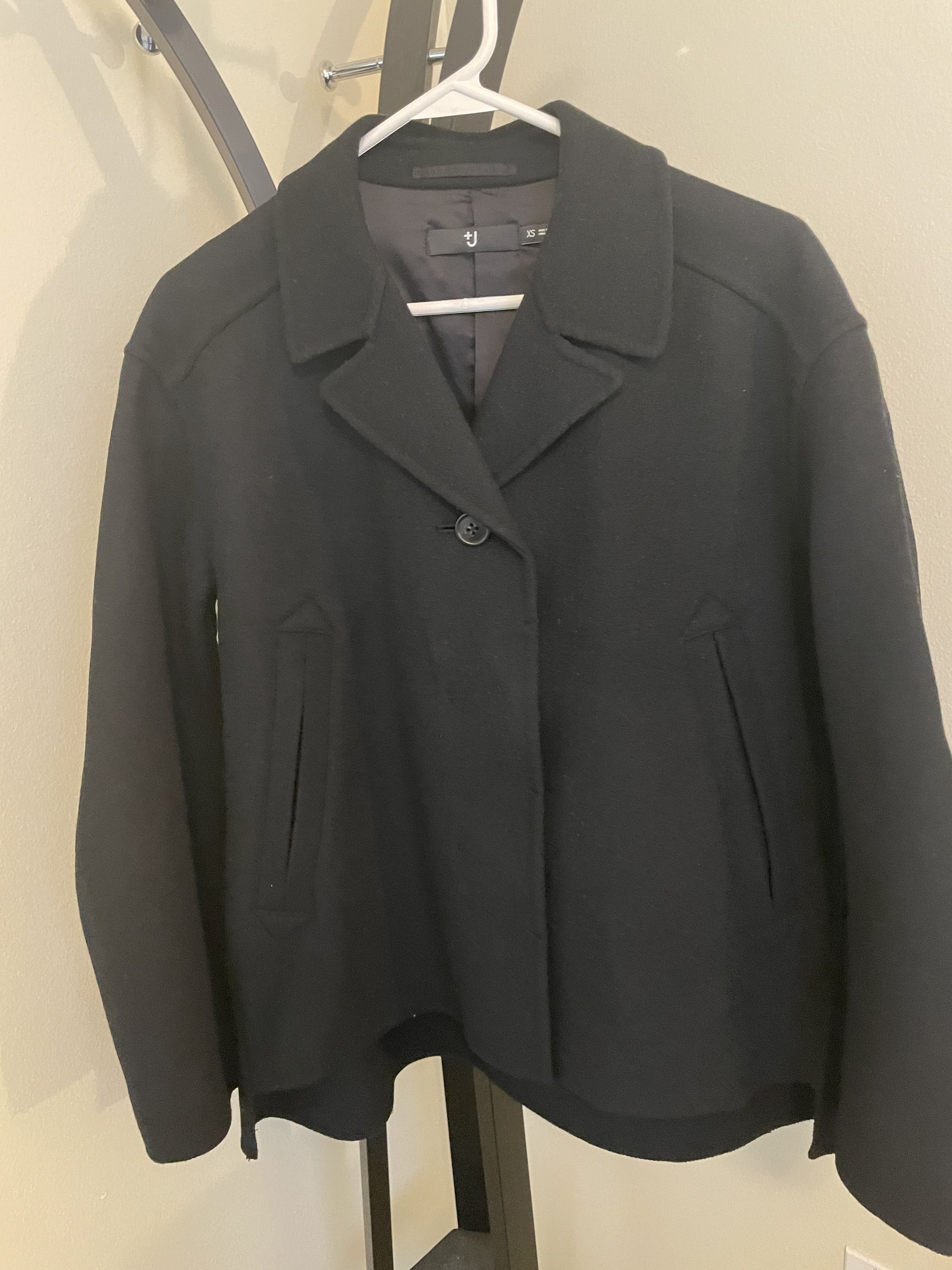 Uniqlo +J Jil Sander Oversized Double-Face Short Coat