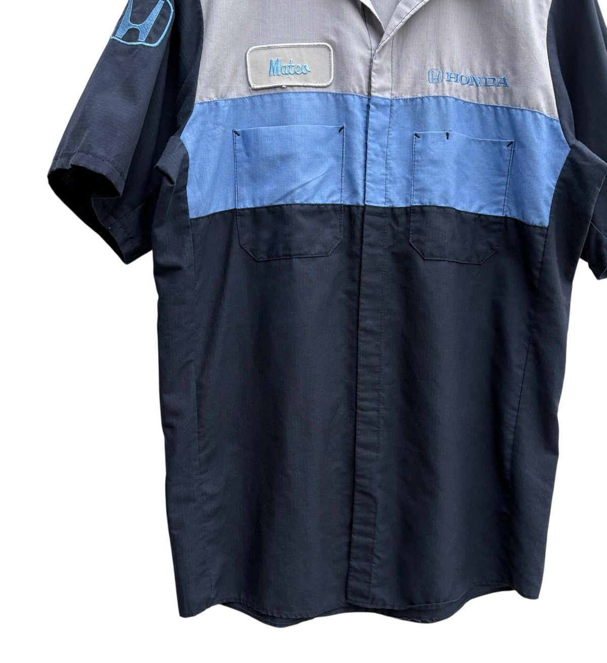 Honda Vintage Red Kap Honda Racing Works Shirt Size US M / EU 48-50 / 2 - 5 Thumbnail