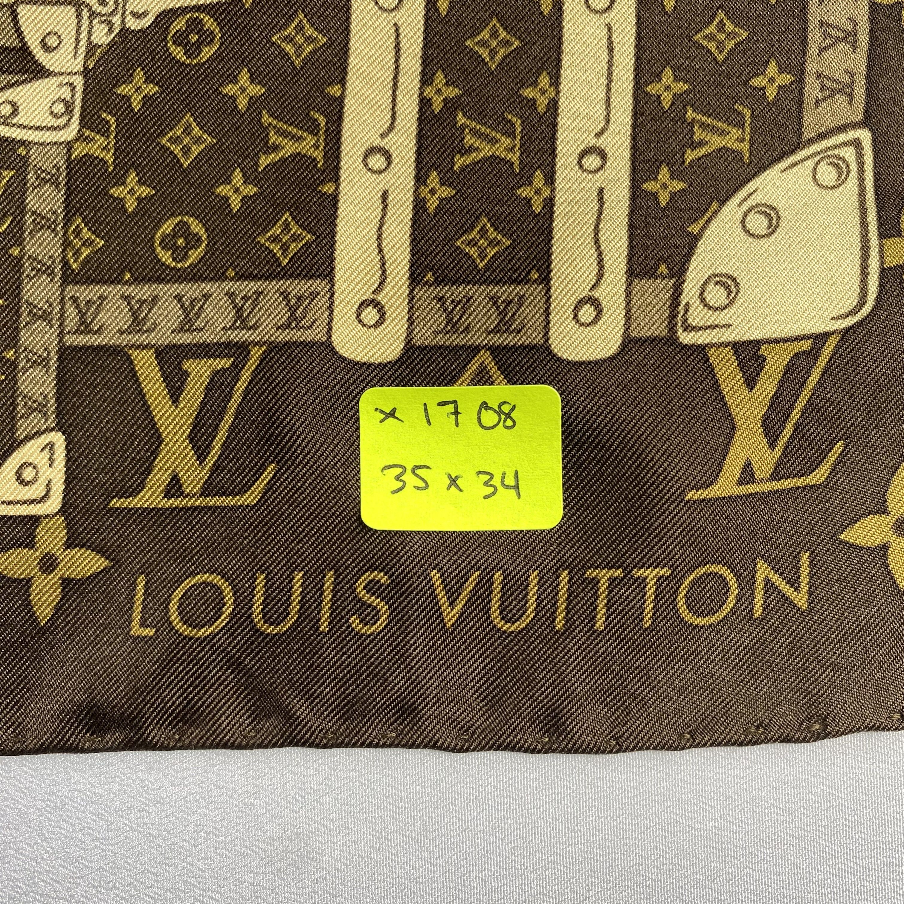 Louis Vuitton Vintage Louis Vuitton Silk Scarf Size ONE SIZE - 7 Thumbnail