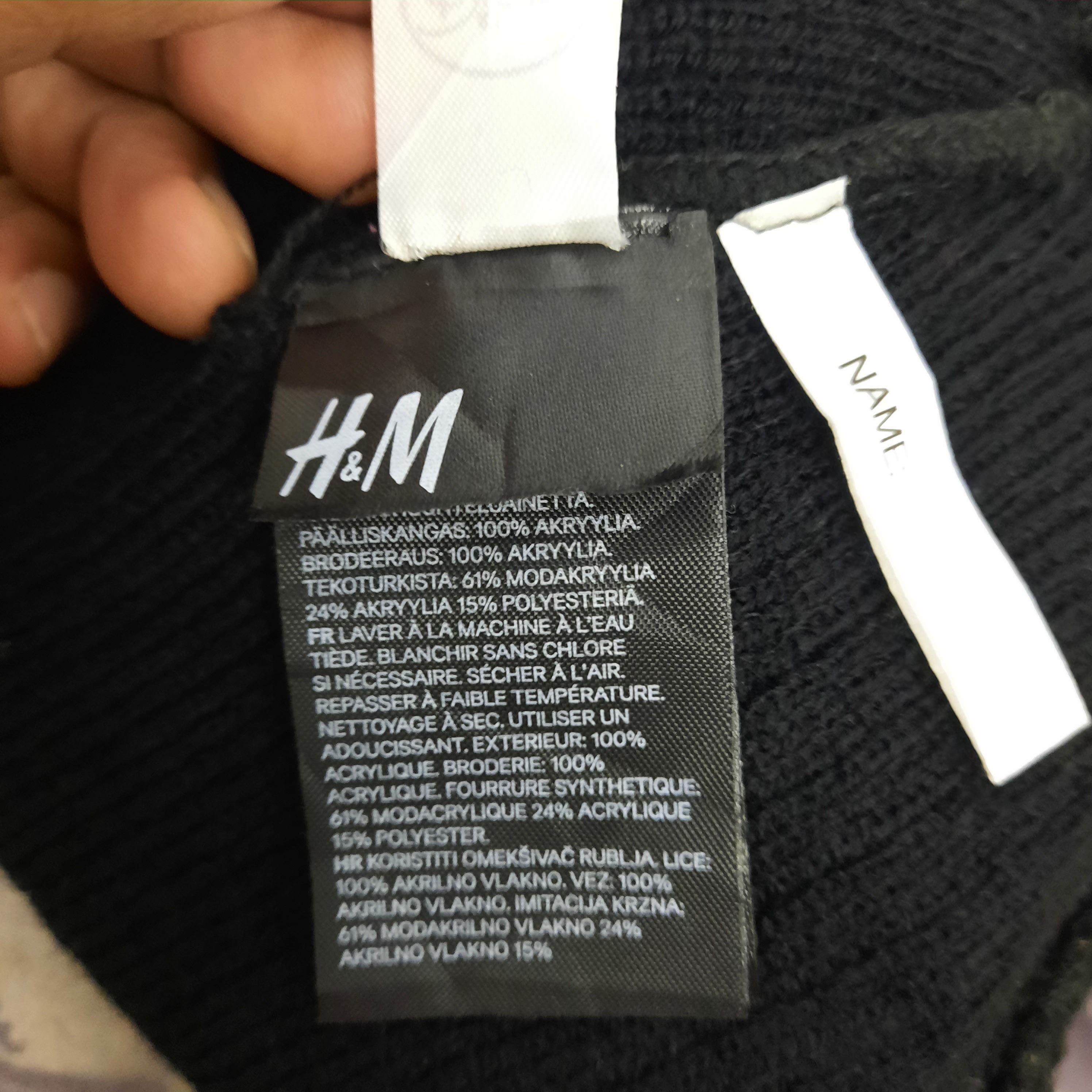 Mickey Mouse 🐭 H&m x disney mickey mouse face beanie hat Size ONE SIZE - 4 Thumbnail
