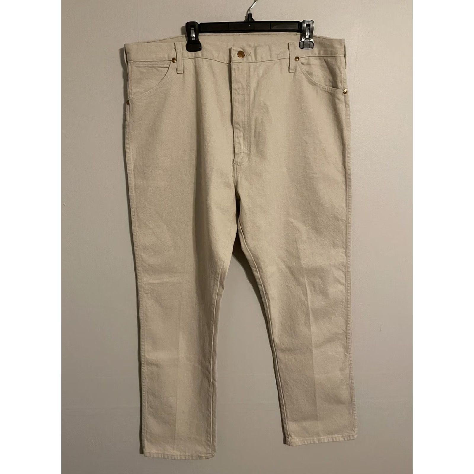 Wrangler VINTAGE Wrangler USA 13MWZWT Original Fit Cowboy Cut Jeans Men's 41x34 New! Size US 41 - 3 Thumbnail