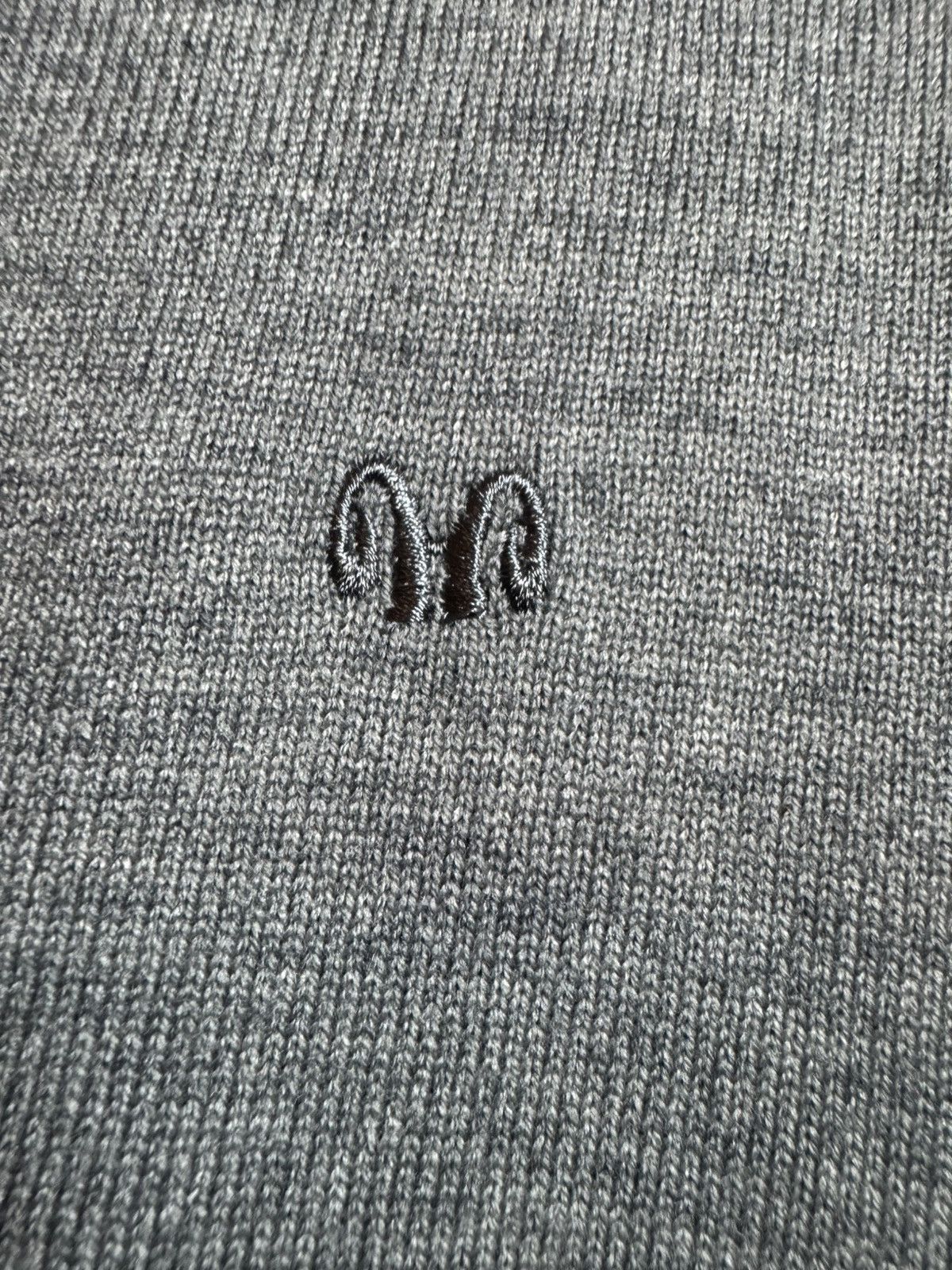 Kiton Kiton Napoli Men’s Cardigan Sweater Grey Size L New With Tag Size US L / EU 52-54 / 3 - 6 Thumbnail