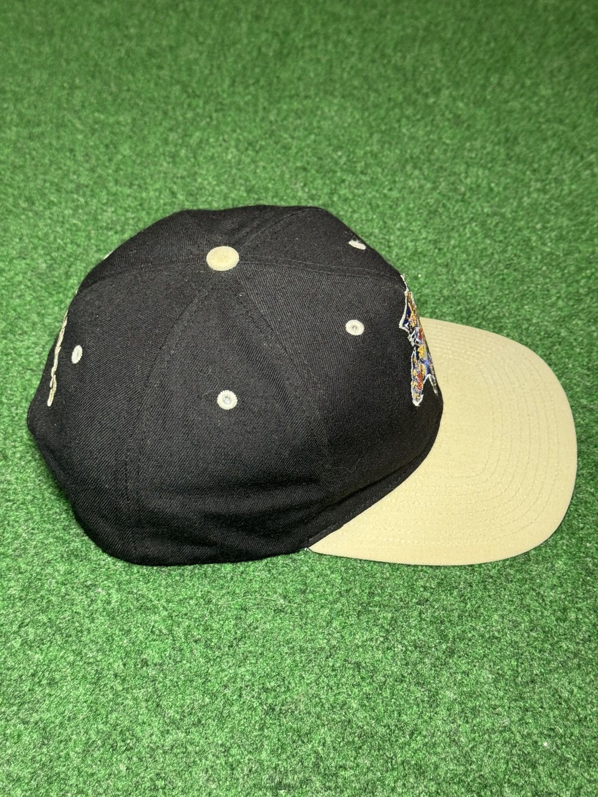 Twins Enterprise Inc. Vintage Florida Panthers NHL Hockey Black Snapback Hat Size ONE SIZE - 2 Thumbnail