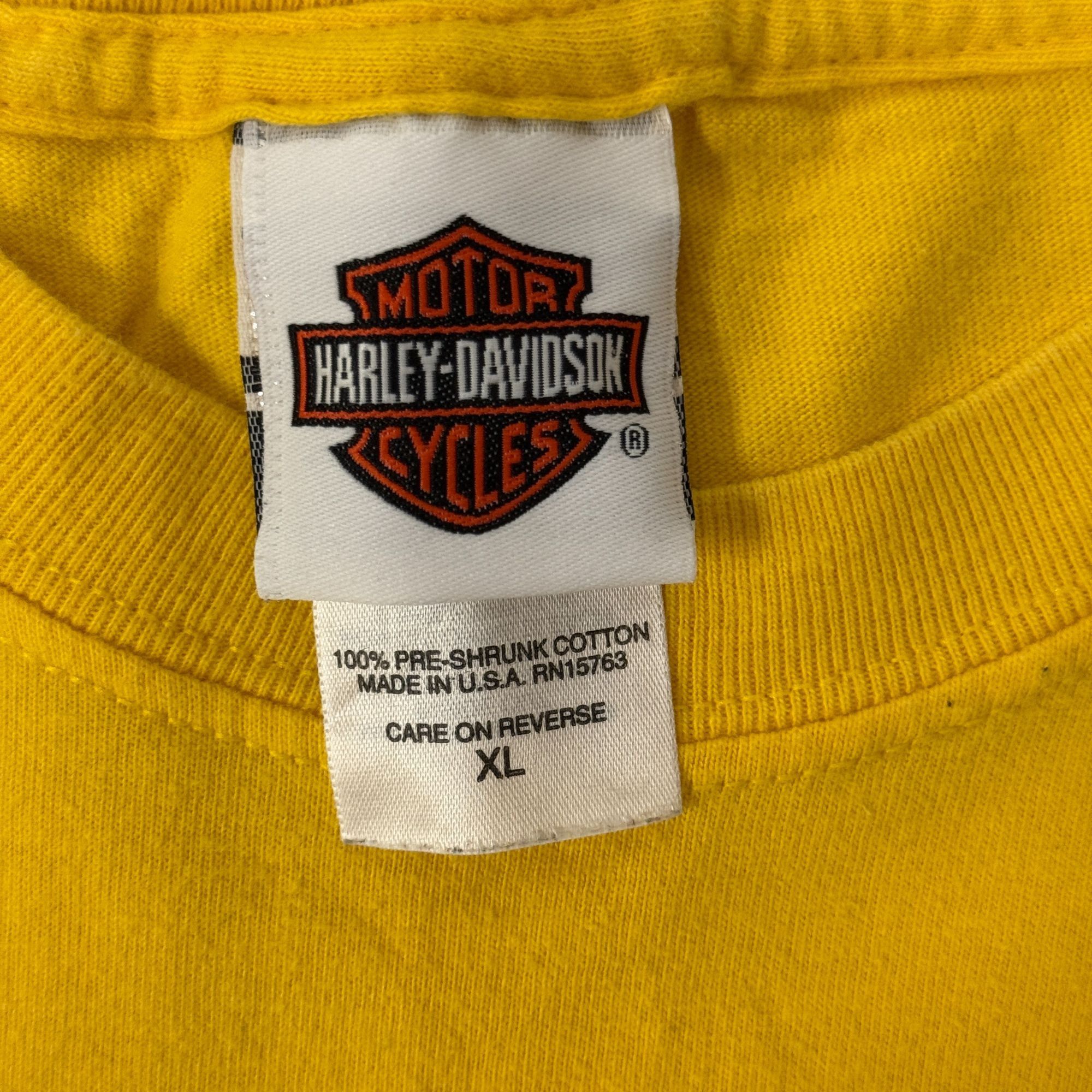 Harley Davidson Low Country Charleston SC SWAMP GATORS SUNSET Biker T Shirt Size US XL / EU 56 / 4 - 6 Thumbnail
