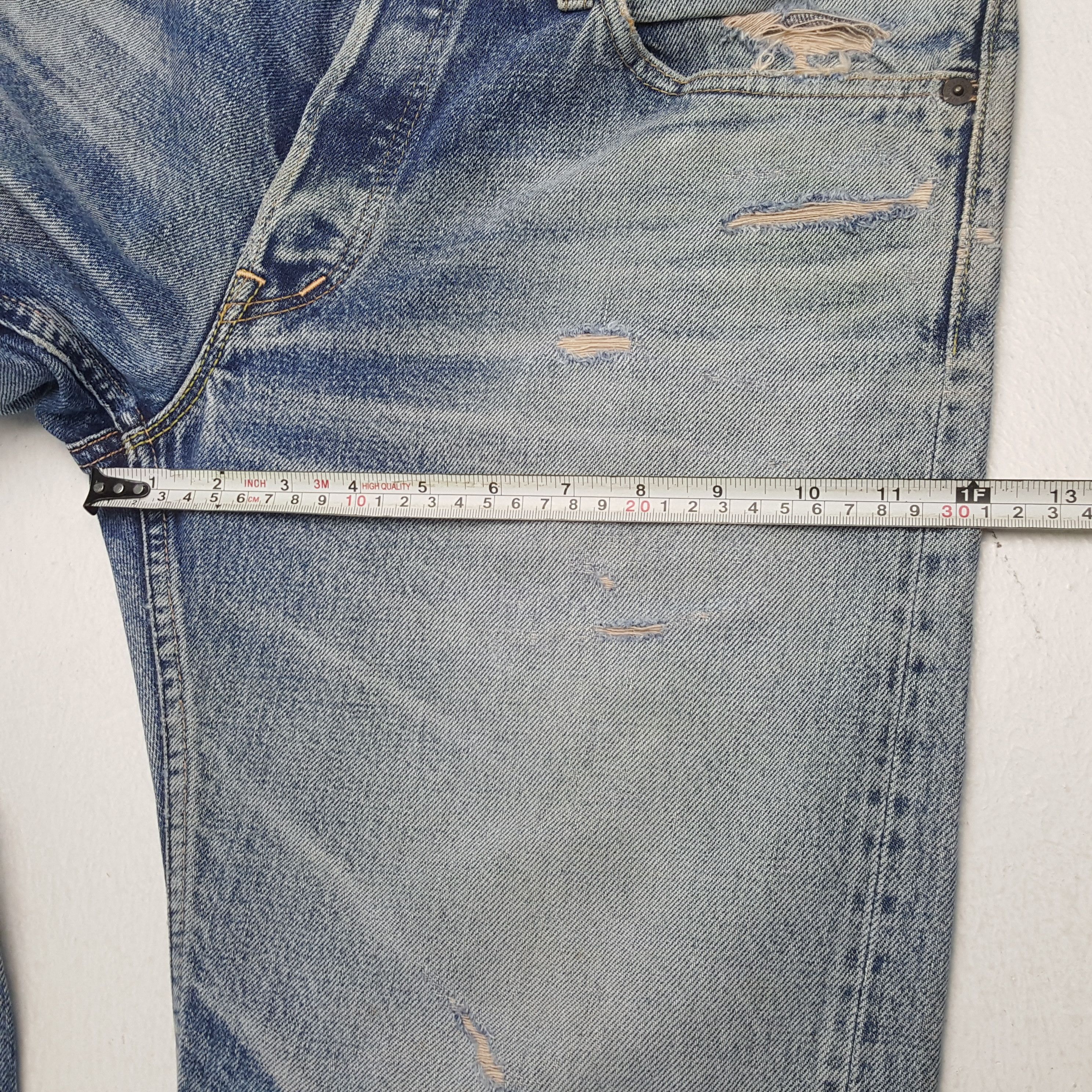 Japanese Brand × Vintage Vintage MRAMCHM Japanese Brand Distressed Jeans Size US 32 / EU 48 - 9 Thumbnail
