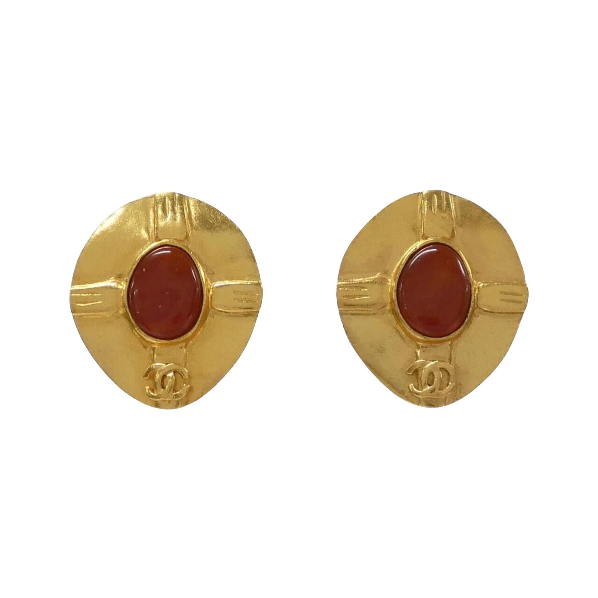 Chanel Chanel Coco Mark earring Size ONE SIZE - 1 Thumbnail
