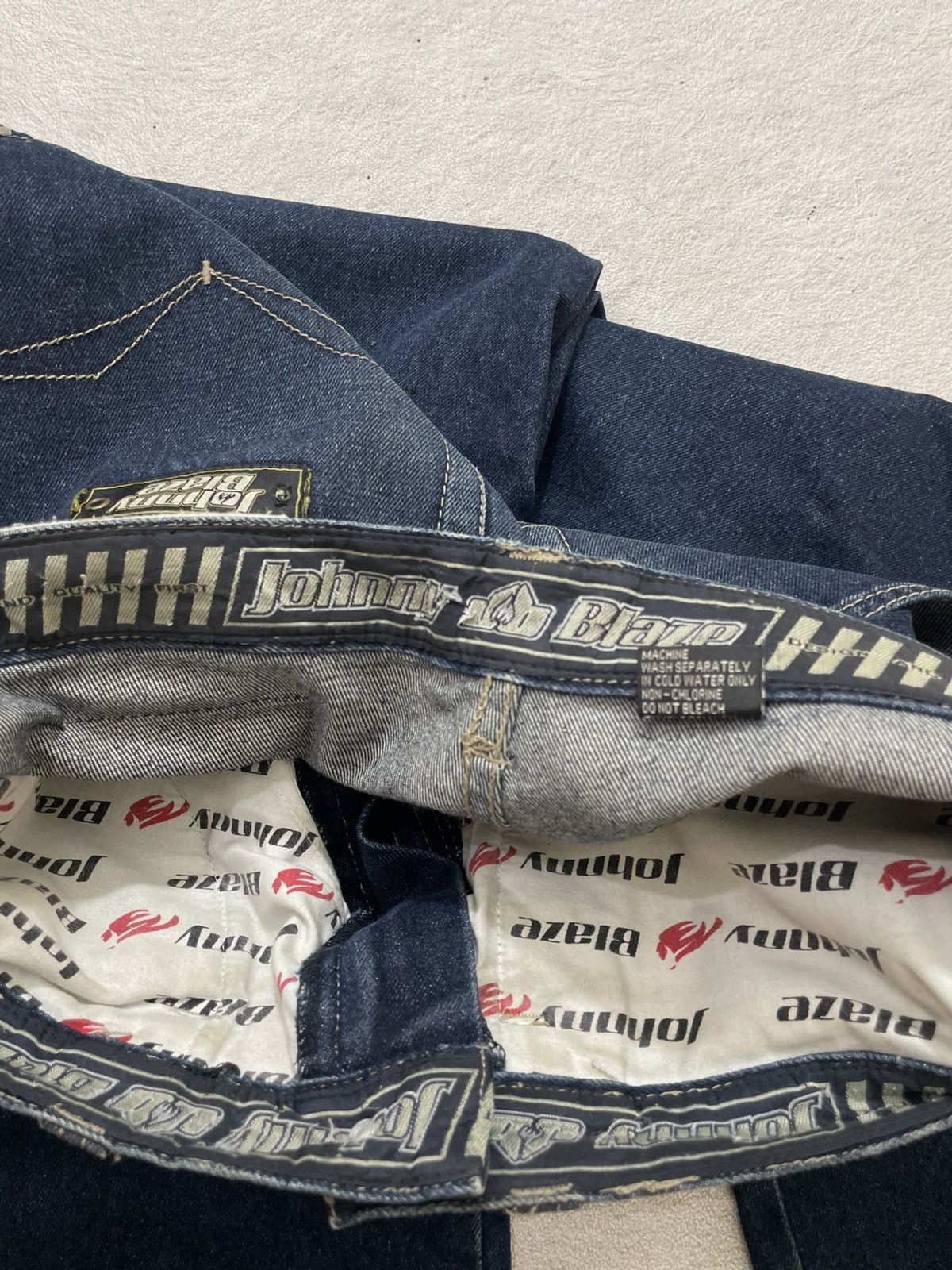 Kapital 2000s Japan Carpenter Baggy Jeans Number Nine JNCO Ifsix LGB Size US 32 / EU 48 - 5 Thumbnail