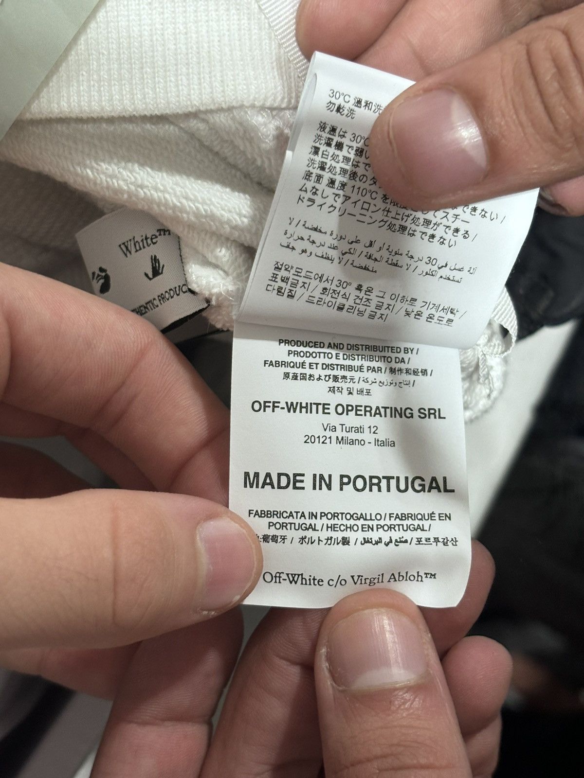 Off-White Off-White FLOWERS ARROWS REG HOODIE WHITE BLUE Size US XS / EU 42 / 0 - 11 Thumbnail