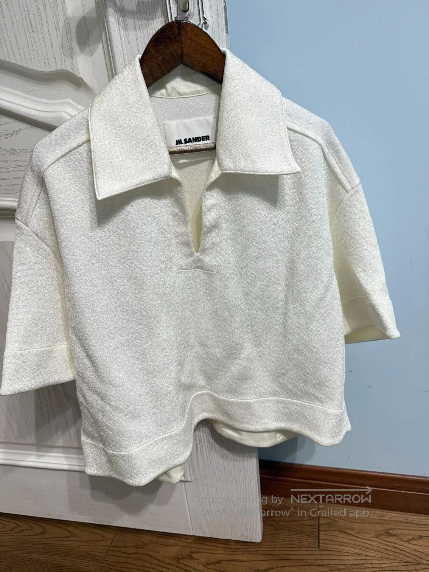 JIL SANDER Short Sleeve Casual Top.
