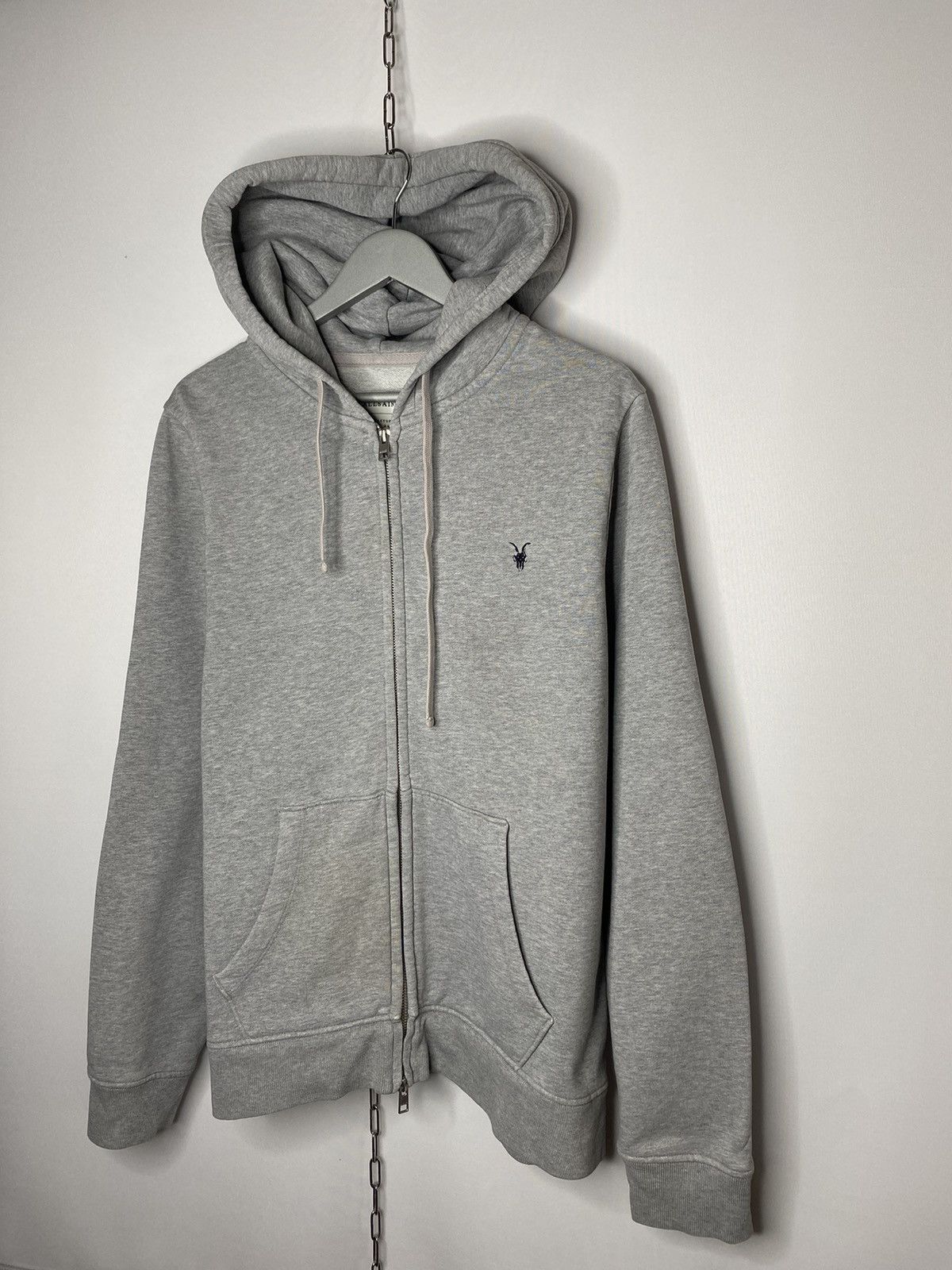 Other ❌Vintage Allsaints Full Zip Hoodie Jumper Pullover❌ Size US L / EU 52-54 / 3 - 2 Thumbnail