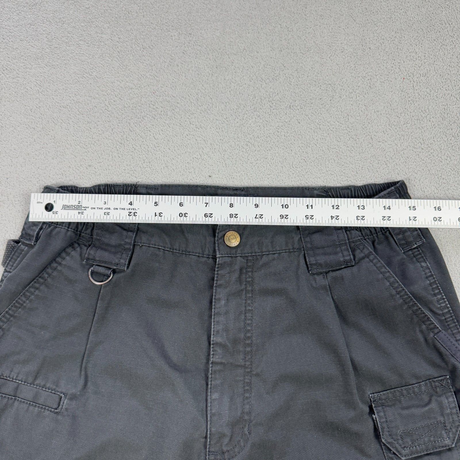5.11 5.11 Tactical Pro Pants Gorpcore Black Ripstop Cargo 32x30 Size US 32 / EU 48 - 3 Thumbnail
