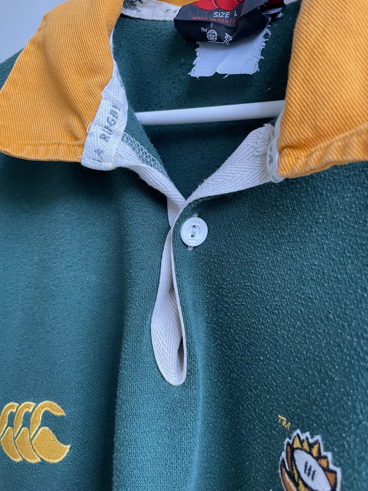 Vintage Vintage South Africa Canterbury Rugby Union Jersey National Size US L / EU 52-54 / 3 - 10 Thumbnail