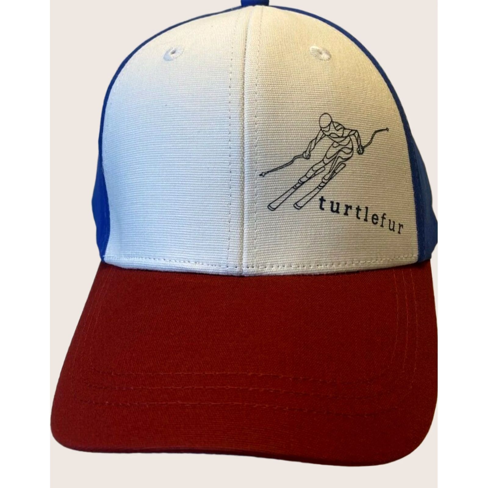 Vintage Turtle Fur TurtleFur Hat New Snapback Baseball Skiing Logo Red White Blue Men Size ONE SIZE - 1 Thumbnail