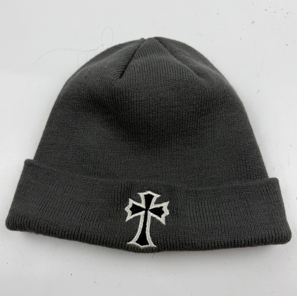 Japanese Brand cross logo beanie hat tc53 Size ONE SIZE - 2 Thumbnail