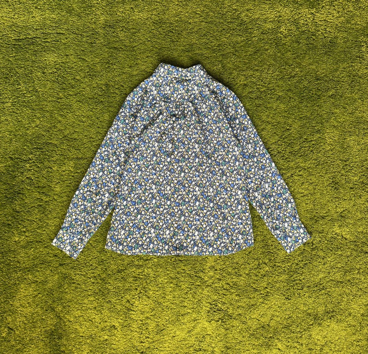 Max Mara × Weekend Max Mara Max Mara Weekend 100% silk floral pattern blouse shirt Size M / US 6-8 / IT 42-44 - 3 Thumbnail