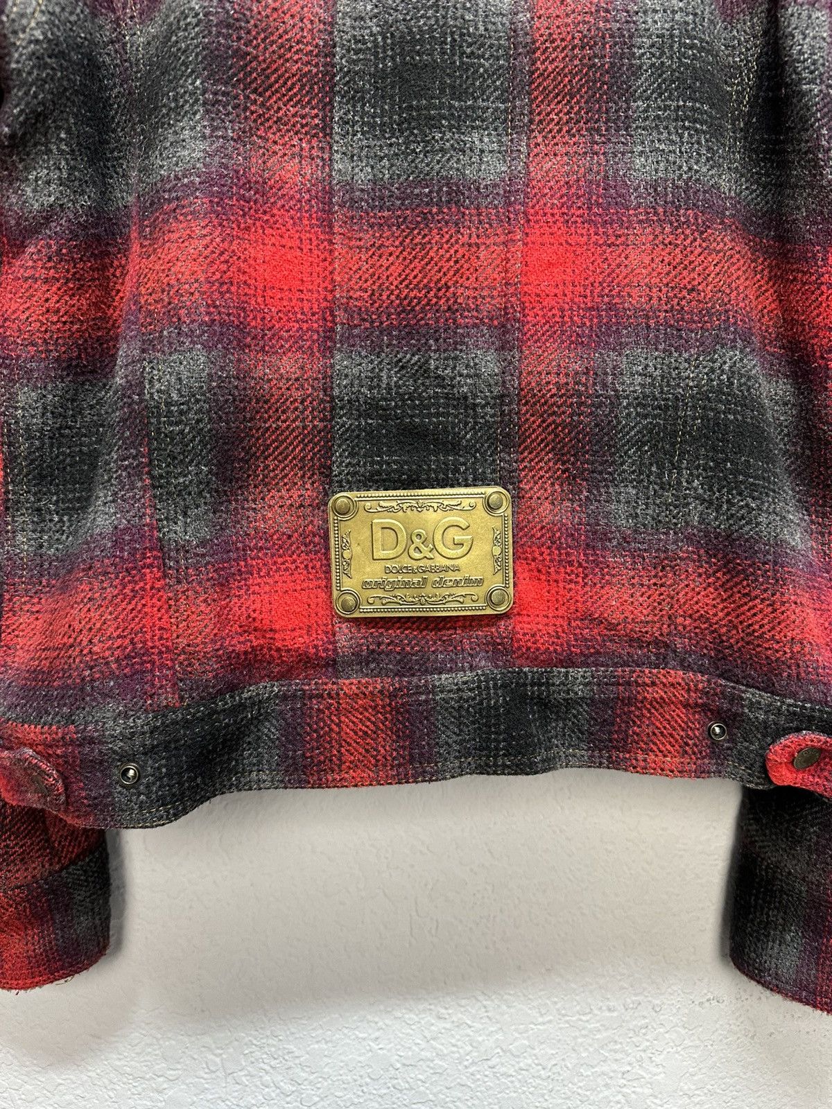 Dolce & Gabbana Vintage Dolce & Gabbana Archival Wool Jacket Checked Y2K Size US M / EU 48-50 / 2 - 10 Thumbnail