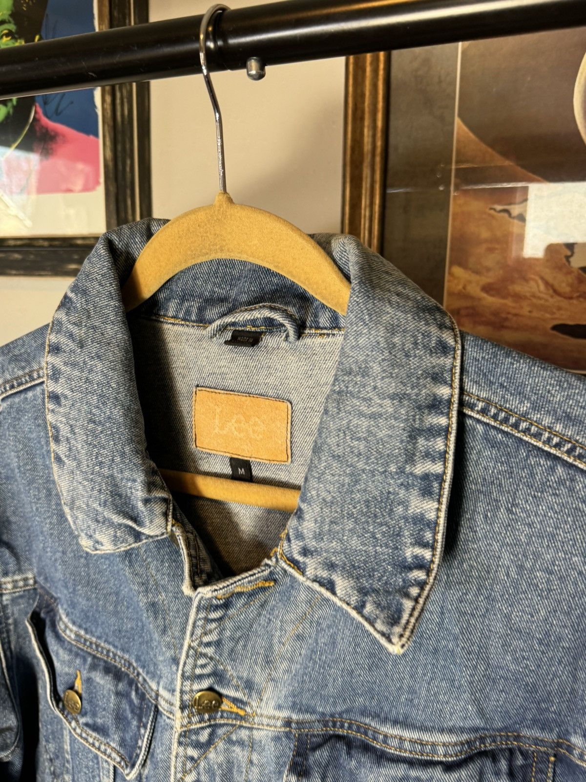 Vintage Vintage Lee Denim Jacket Size US M / EU 48-50 / 2 - 4 Thumbnail