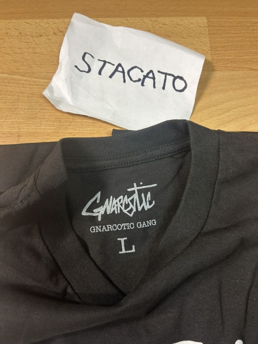 Gnarcotic × Rap Tees Gnarcotic Logo Tee Black Size US L / EU 52-54 / 3 - 4 Thumbnail