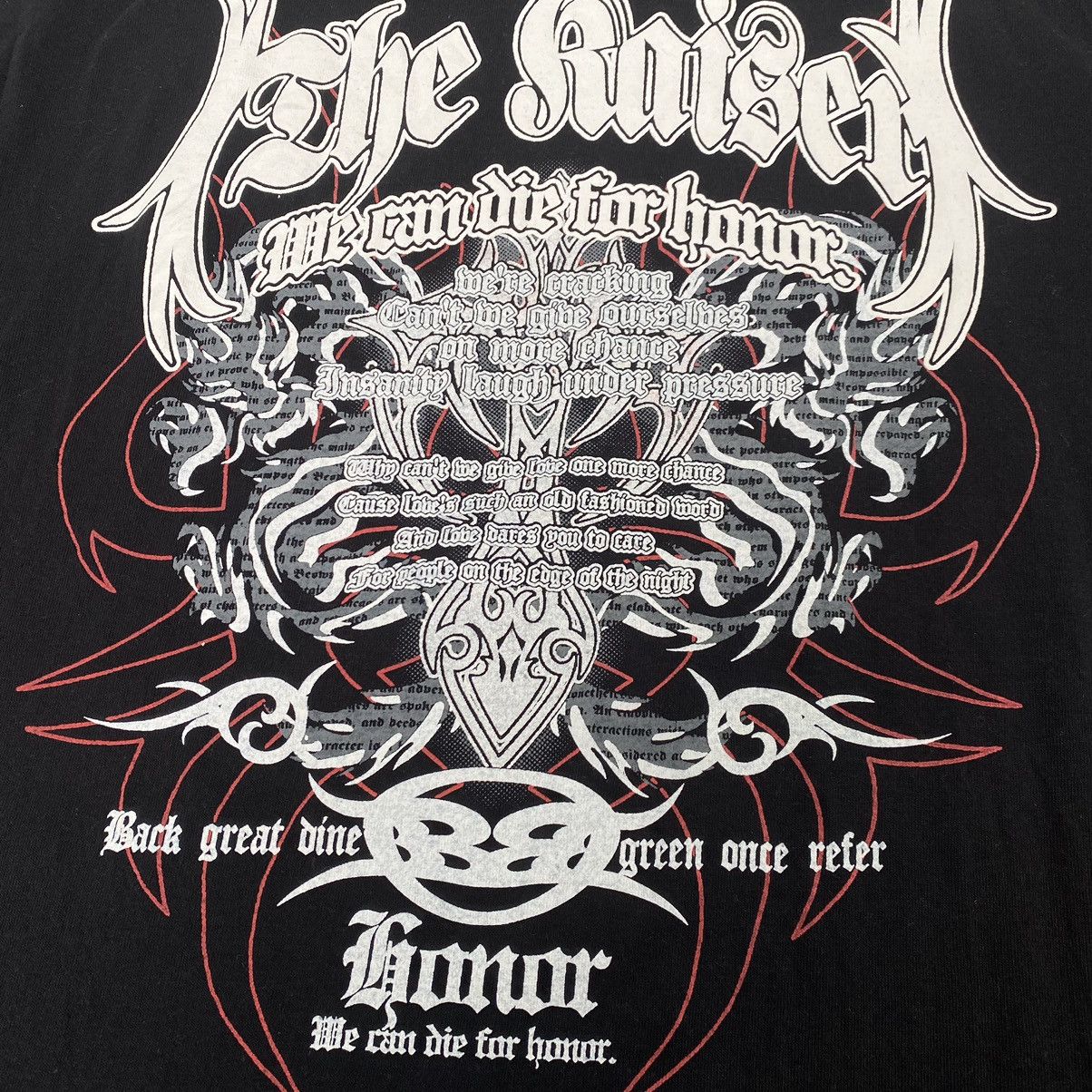 If Six Was Nine × Japanese Brand × Le Grande Bleu (L.G.B.) Beaumere Dragon Cross Rare Poem Tshirt Size US L / EU 52-54 / 3 - 2 Thumbnail
