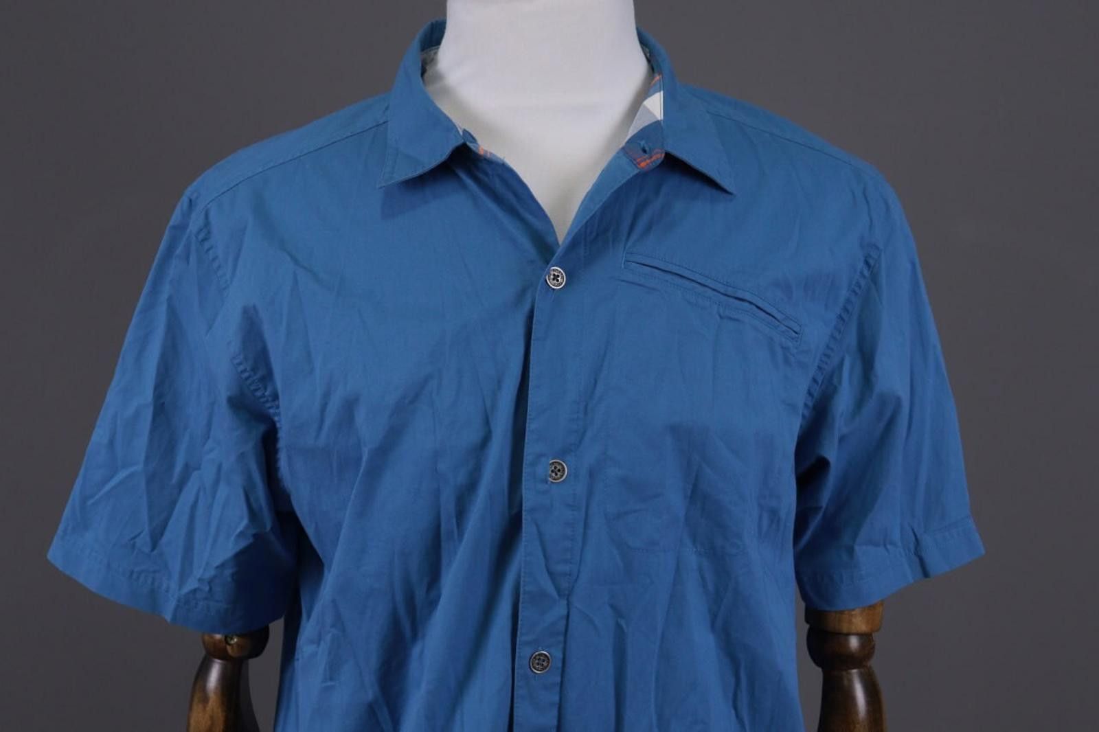 The North Face The North Face Blue Hiking Overshirt Shirt Size L Size US L / EU 52-54 / 3 - 2 Thumbnail