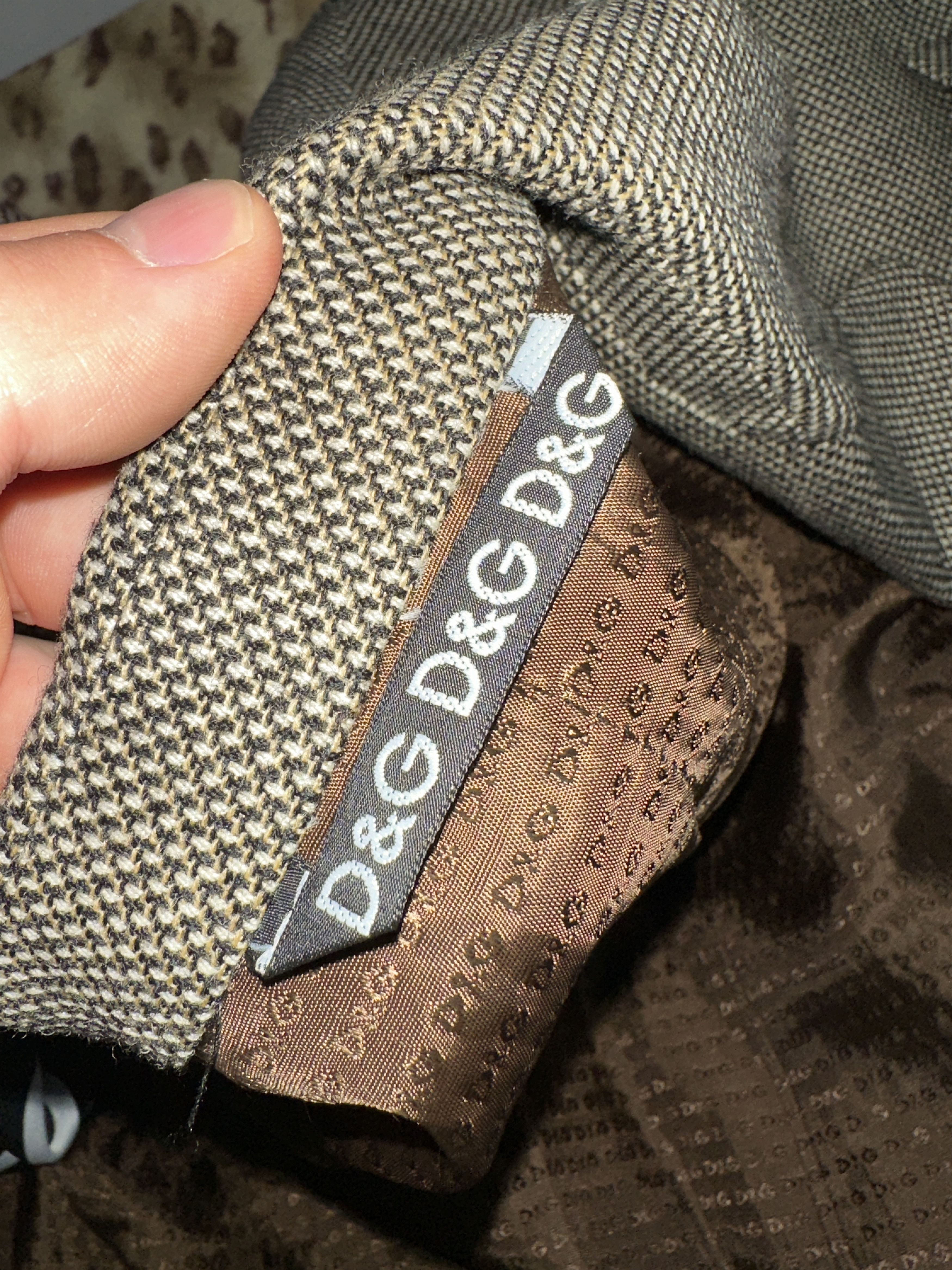 Dolce & Gabbana Dolce & Gabbana D&G Tailored Blazer 3 Button Long Cut 50 Size 50R - 7 Thumbnail