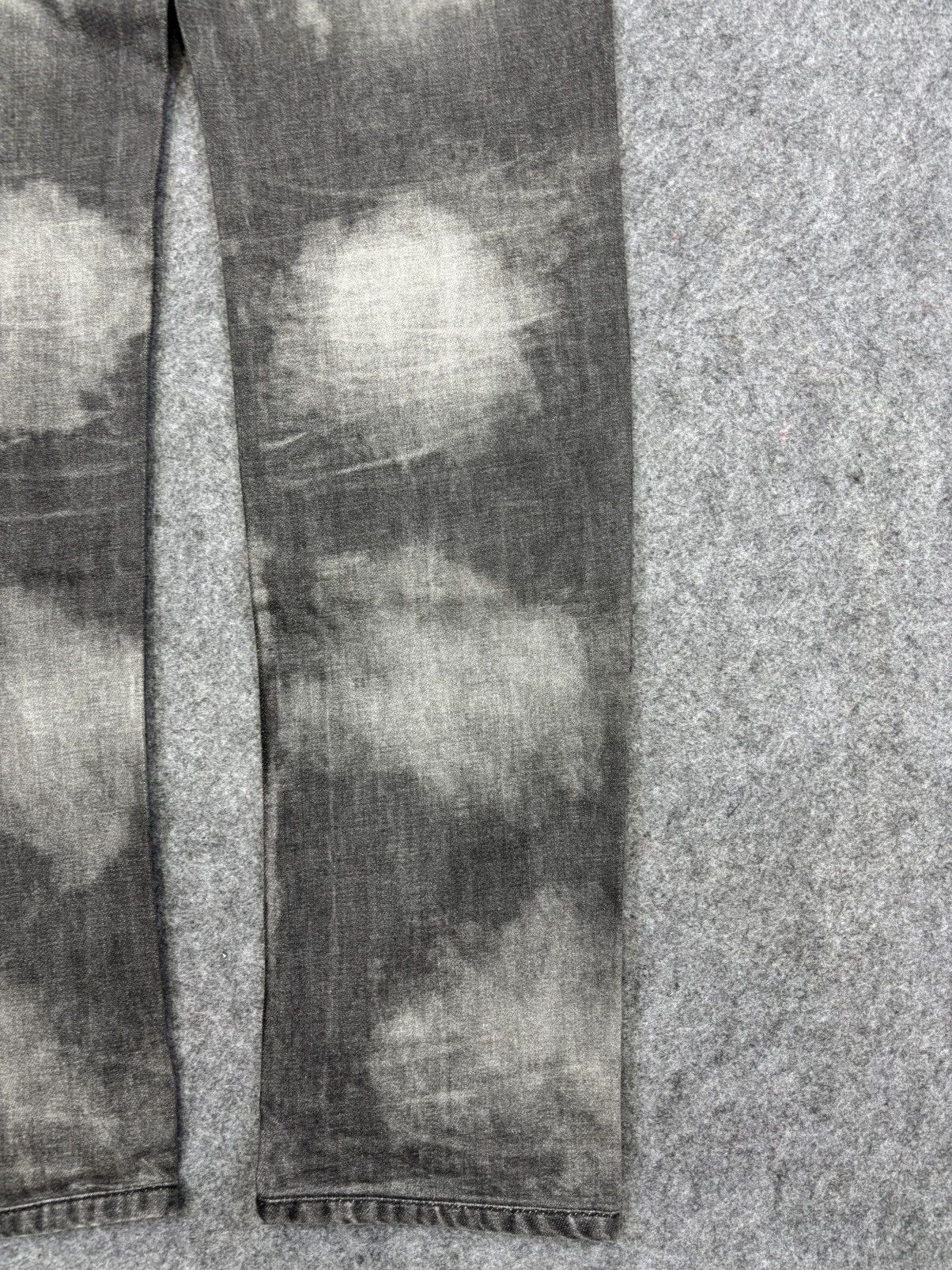 Japanese Brand Roenxsemanticdesign Japan Skull Sick Dope Fades Denim F724 Size US 31 - 16 Thumbnail
