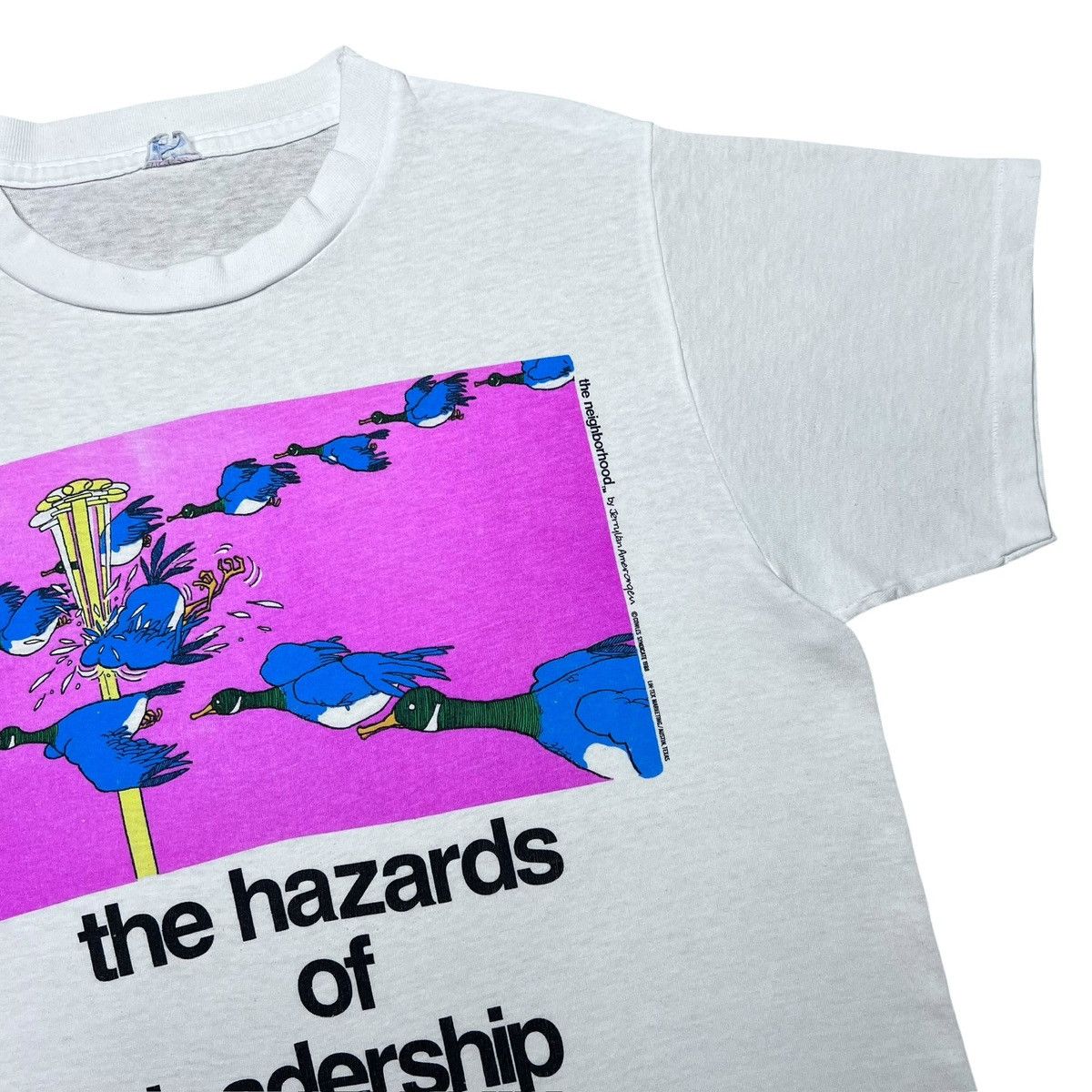 Other 1988 The Neighborhood The Hazards Of Leadership Comic Tee Size US M / EU 48-50 / 2 - 10 Thumbnail