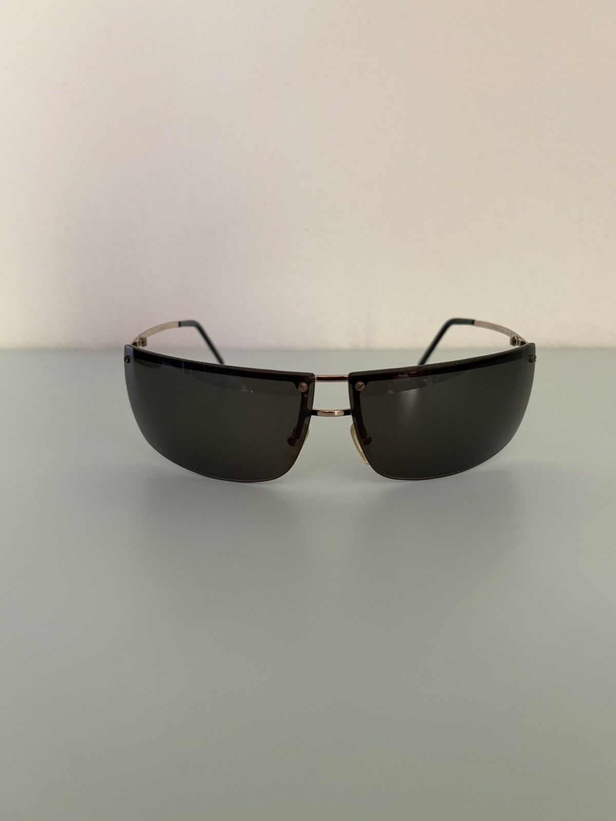 Gucci Gucci by Tom Ford 2001 metal-frame sunglasses Size ONE SIZE - 4 Thumbnail