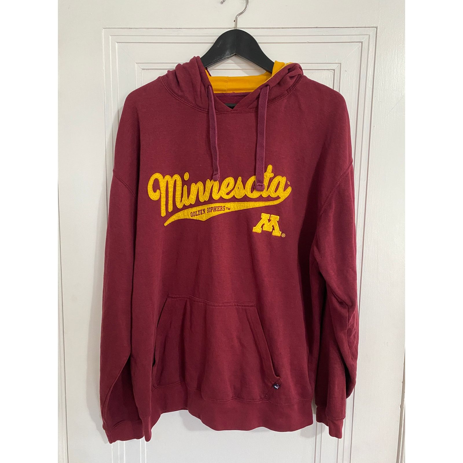 J. America Minnesota Gophers Stitched Maroon Hoodie Sweatshirt Size L Size US L / EU 52-54 / 3 - 1 Thumbnail