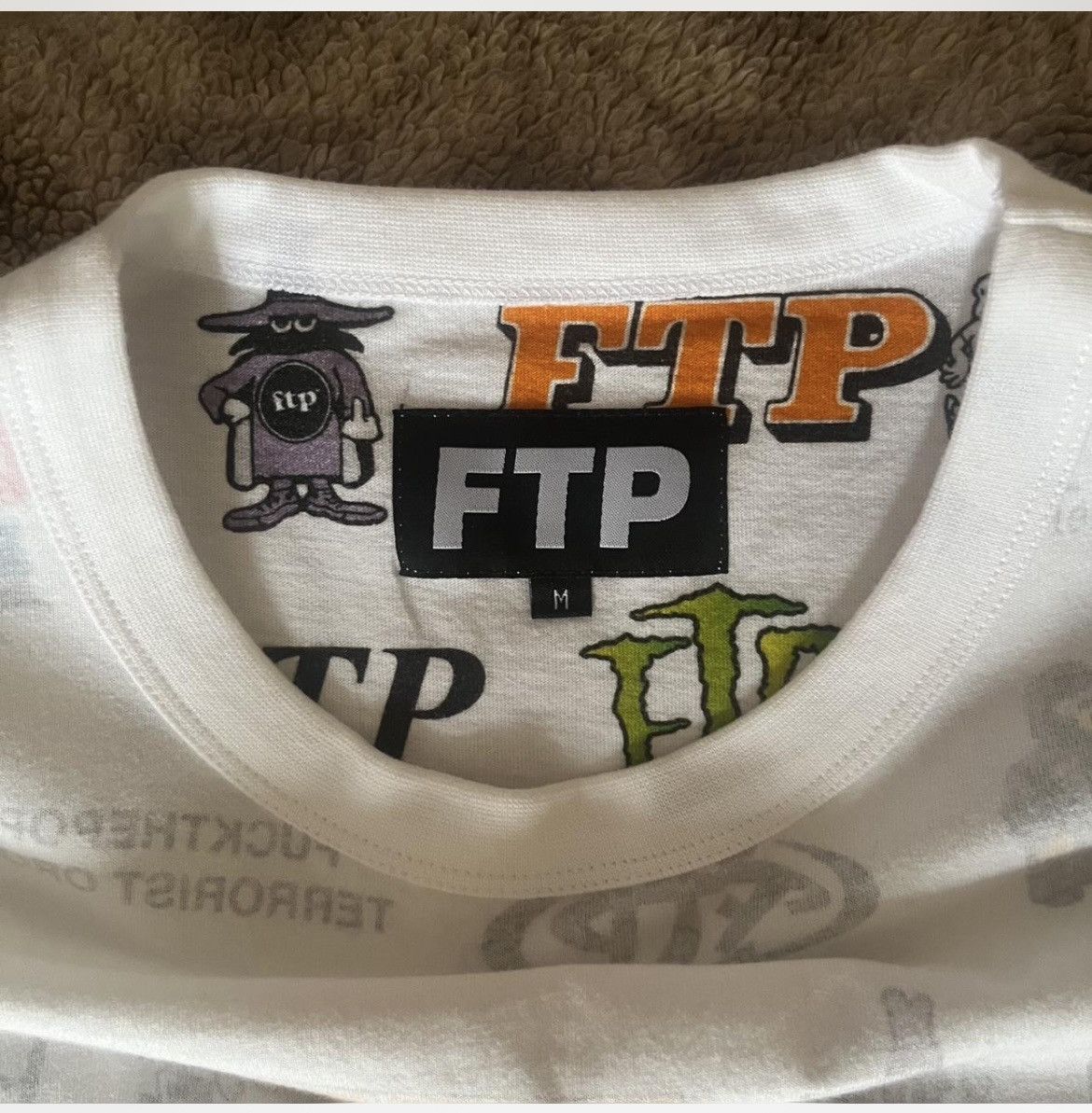Fuck The Population FTP 13 year Anniversary Tee Size US M / EU 48-50 / 2 - 4 Thumbnail