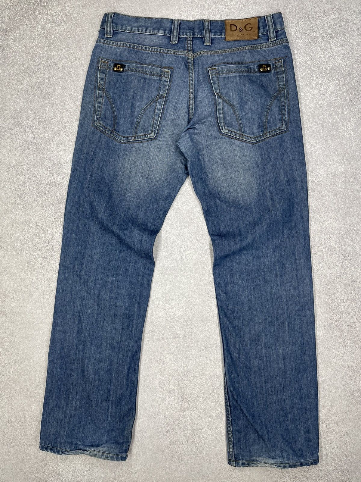 Dolce & Gabbana Vintage Dolce Gabbana Denim Jeans Blue Y2K Italy Size US 30 / EU 46 - 2 Thumbnail