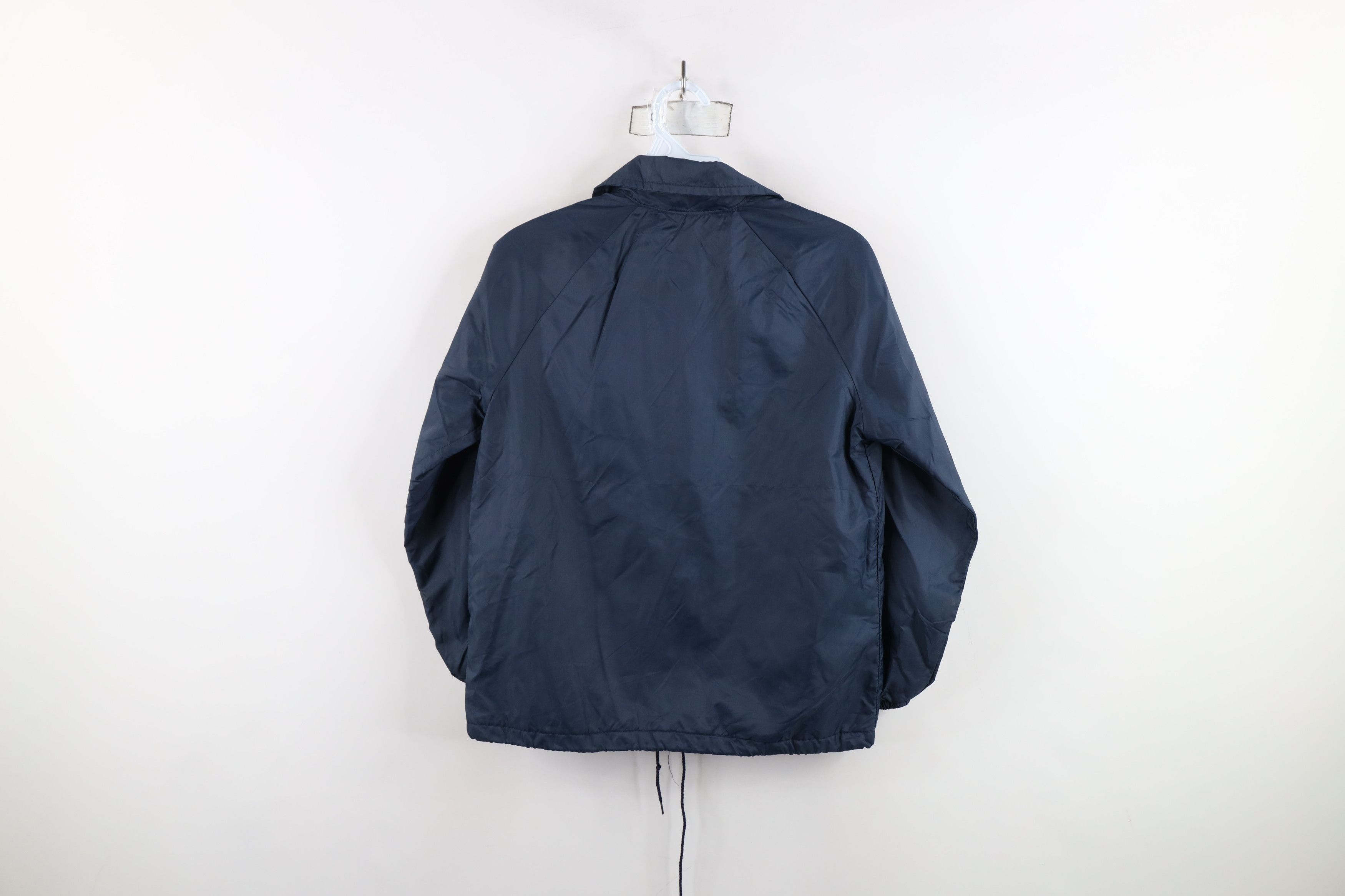 Champion × Vintage Vintage 80s Champion Dame University Coach Jacket Blue USA Size M / US 6-8 / IT 42-44 - 12 Thumbnail