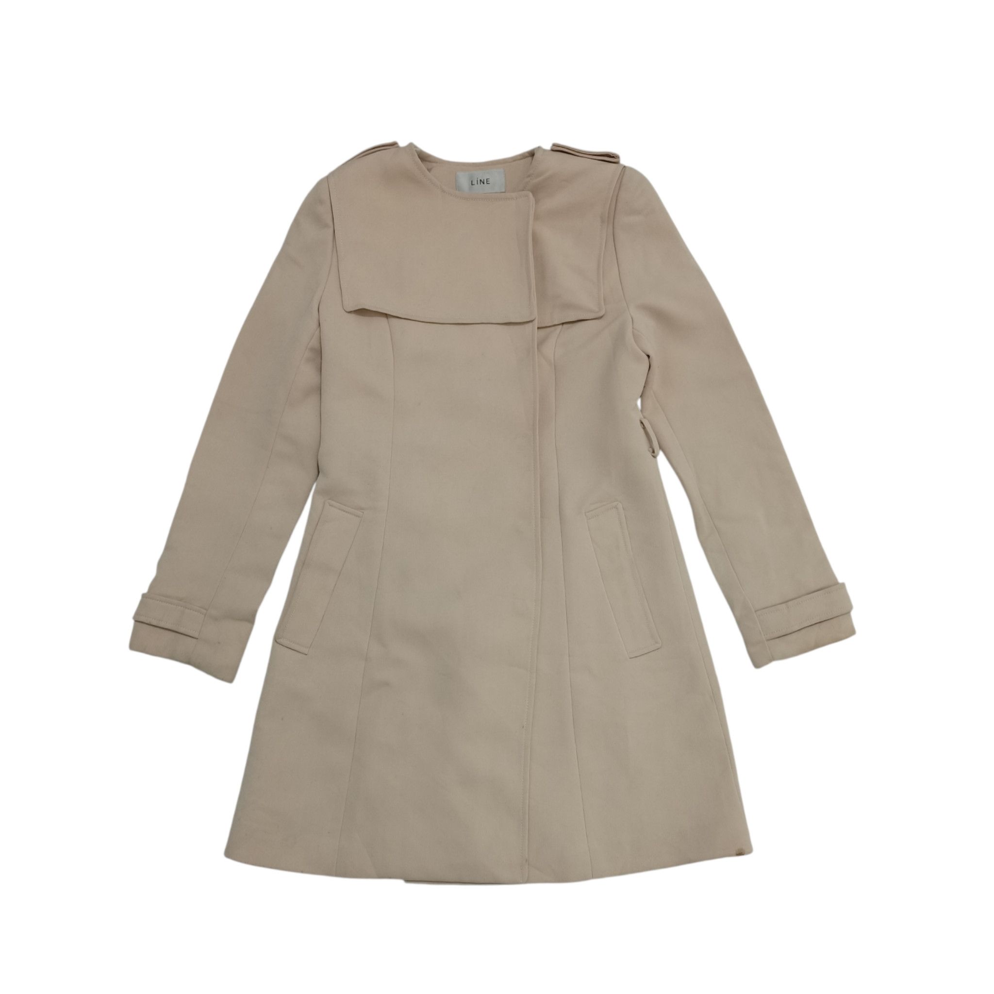 Other LINE Women's Korean Trench Coat / Spy Coat Size S / US 4 / IT 40 - 1 Thumbnail