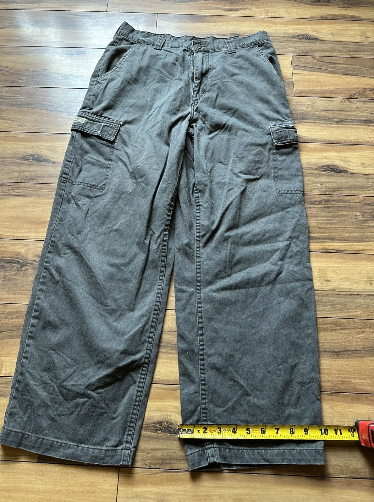 Wrangler Men's Wrangler Cargo Pants in Dark/green Gray Size US 32 / EU 48 - 2 Thumbnail