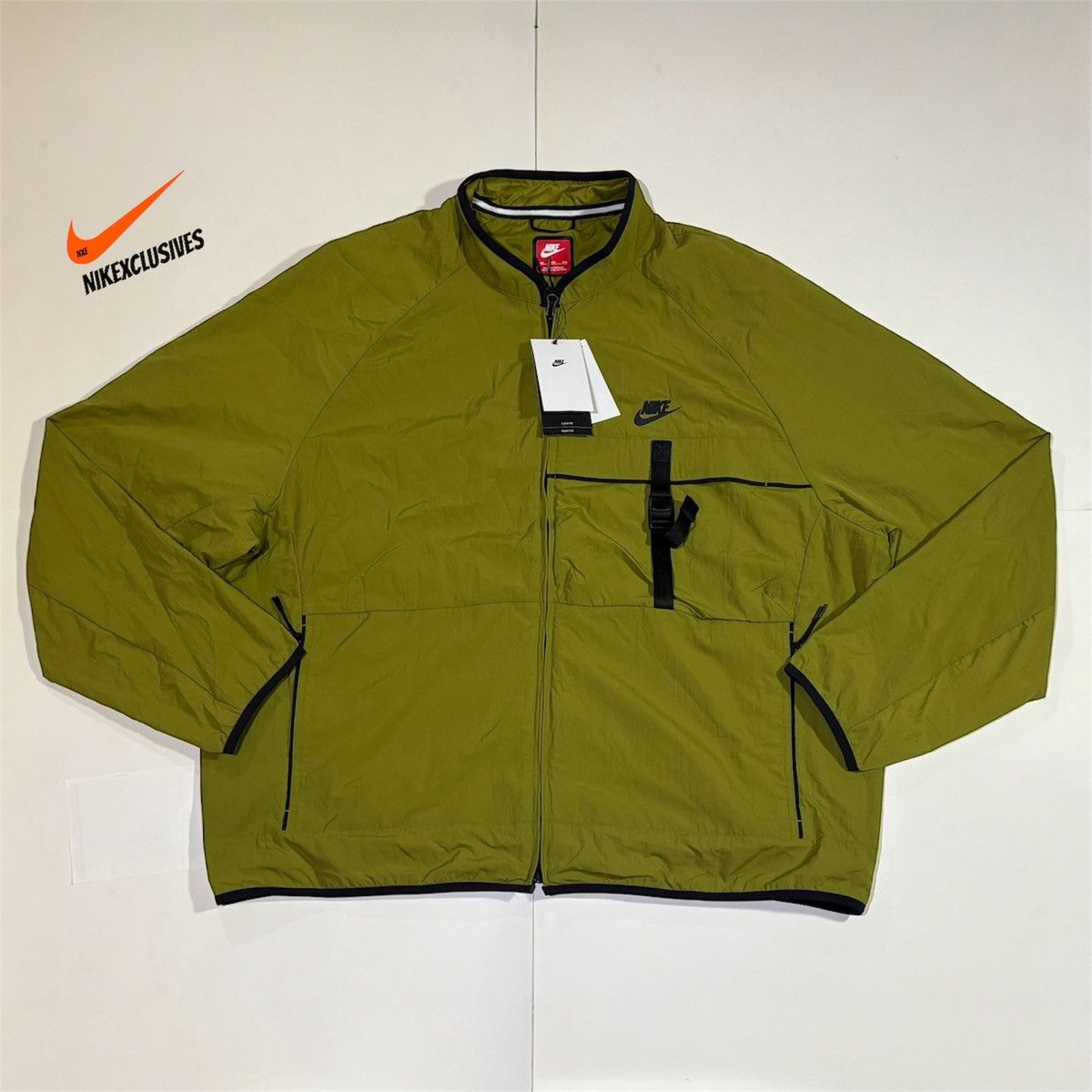Nike Nike Tech Men’s Woven Jacket FZ0750-307 size 2XL Size US XXL / EU 58 / 5 - 1 Thumbnail