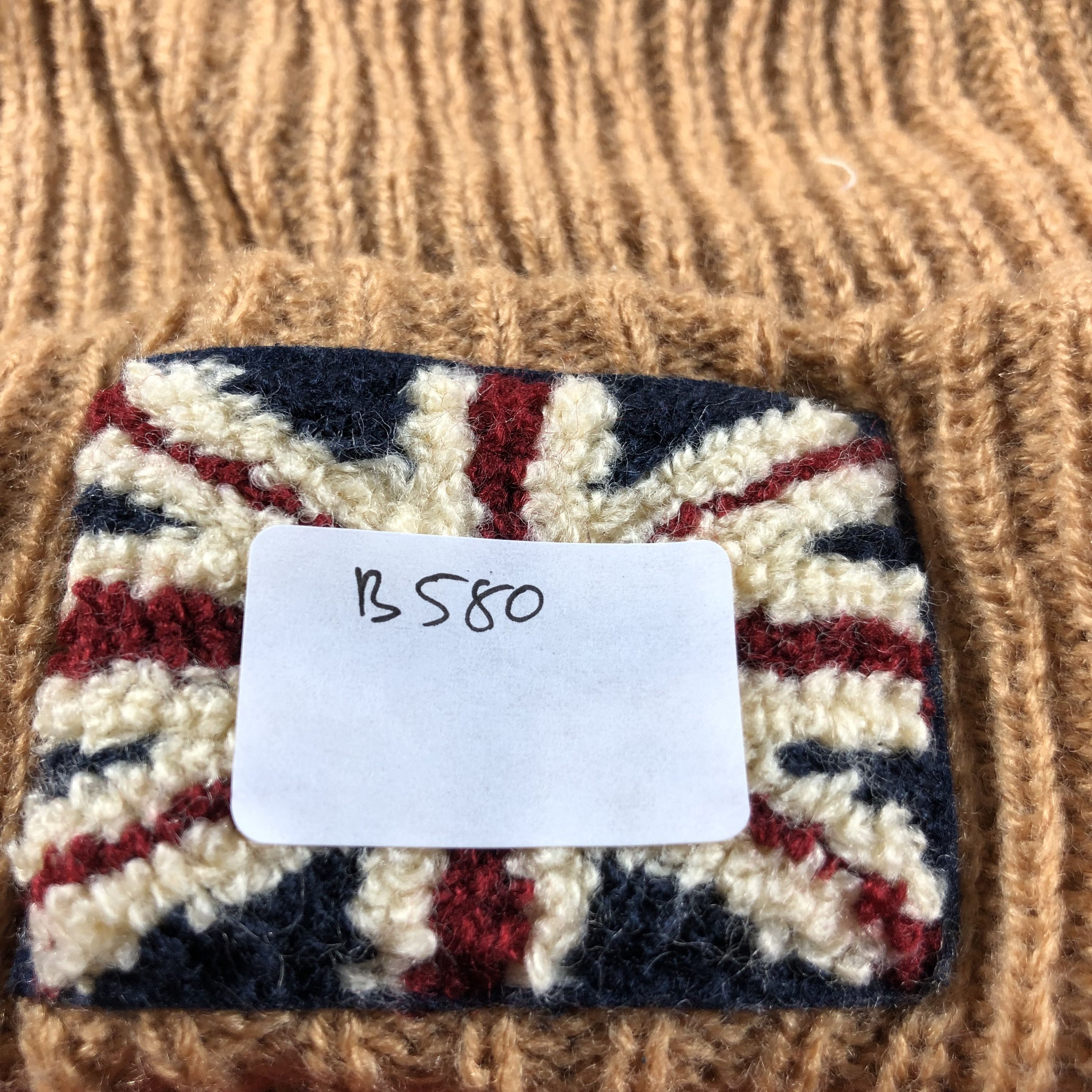 Vintage Union Jack Fisherman Beanie Snowcap Snow Hat B580 Size ONE SIZE - 7 Thumbnail