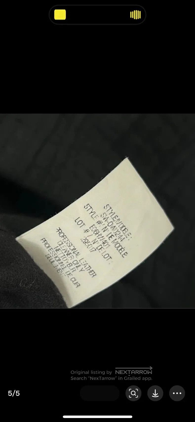 Helmut Lang Helmut lang fur garment. Size US XL / EU 56 / 4 - 4 Thumbnail