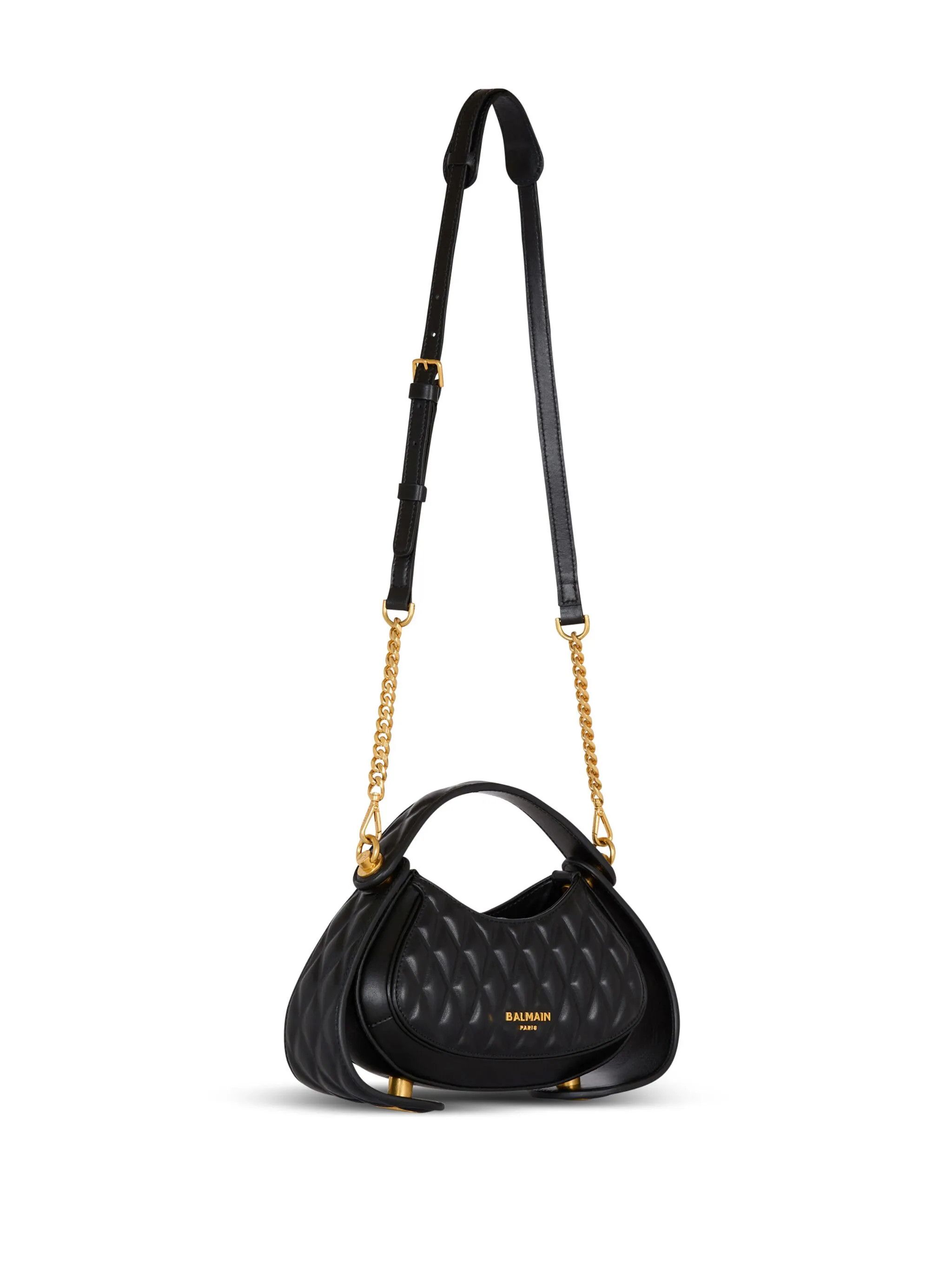 Balmain o1srvl11e1125 Size: OS / Small Jolie Madame Tote Bag Black Size ONE SIZE - 7 Thumbnail