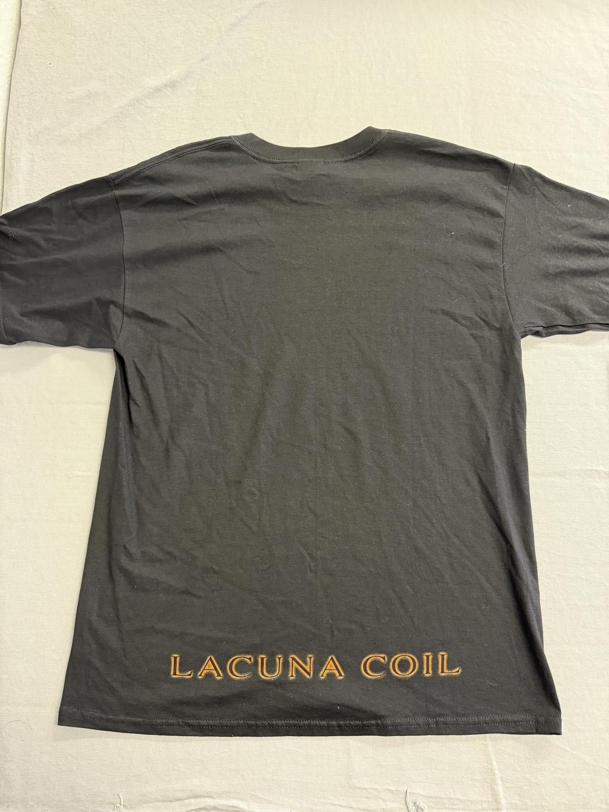 Gildan Vintage Lacuna Coil Metal Band T-shirt Italian Comalies - L Size US L / EU 52-54 / 3 - 2 Thumbnail