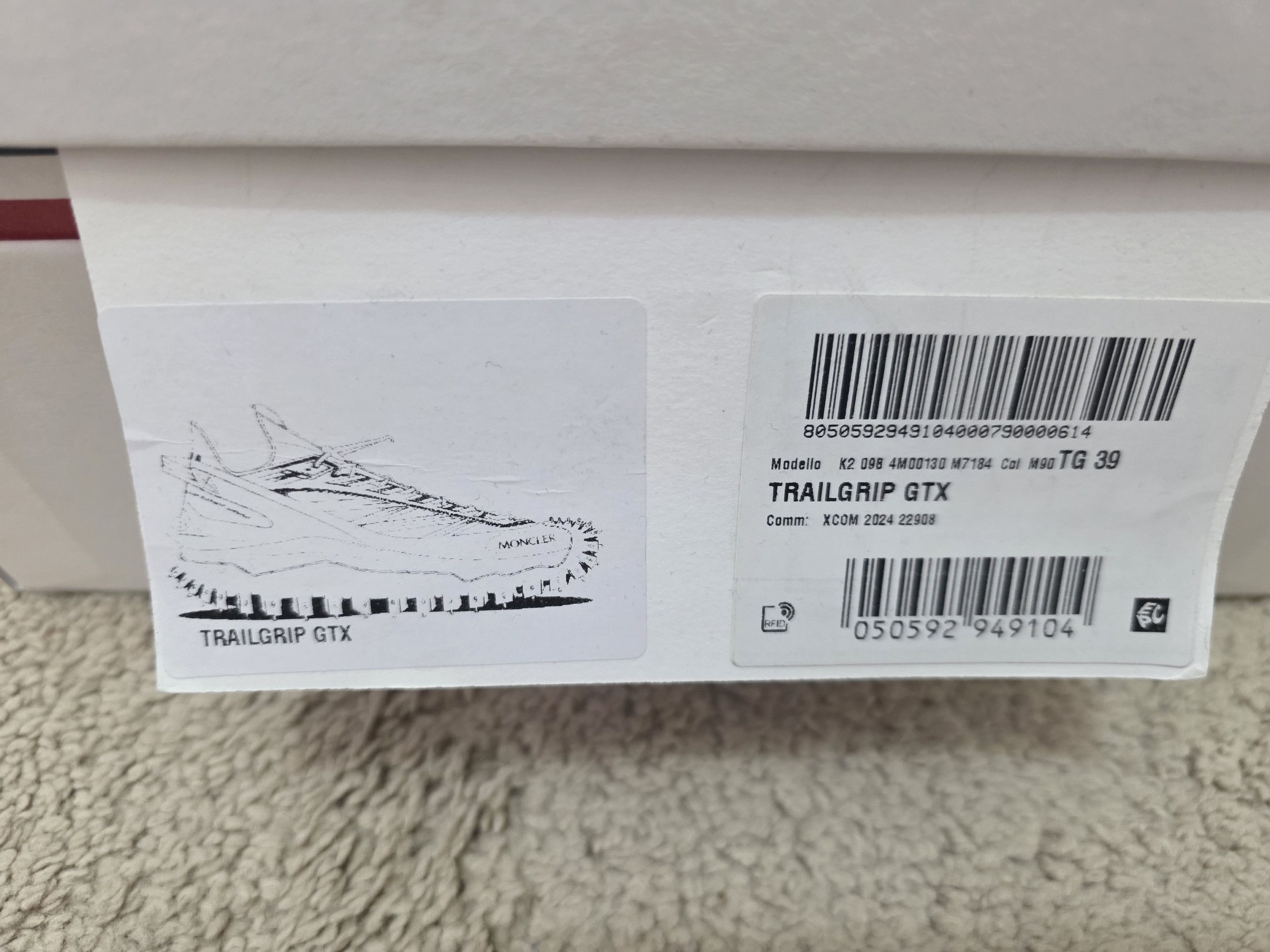 Moncler Moncler Sneaker Trailgrip Gtx Size US 9 / IT 39 - 8 Thumbnail