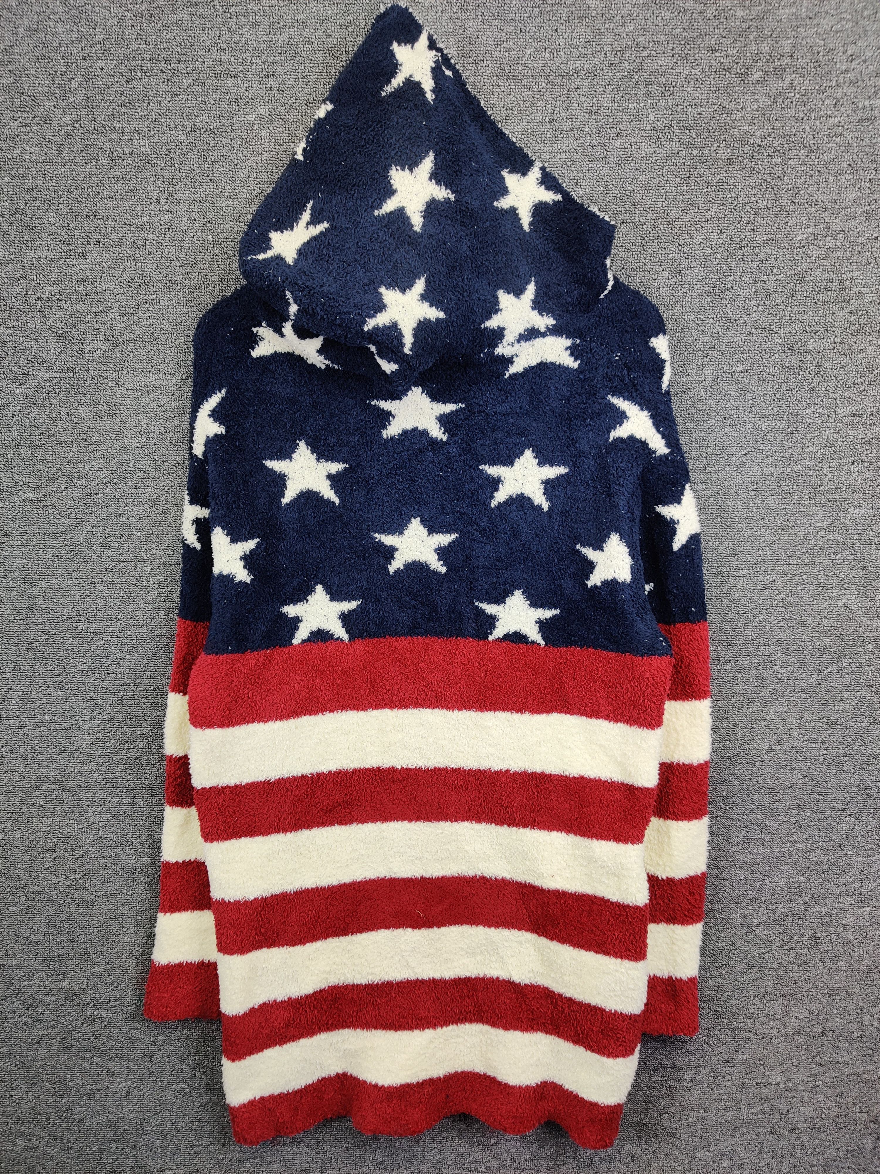 Japanese Brand Power Of The People USA Flag Cardigan Button Ups Size US M / EU 48-50 / 2 - 2 Thumbnail
