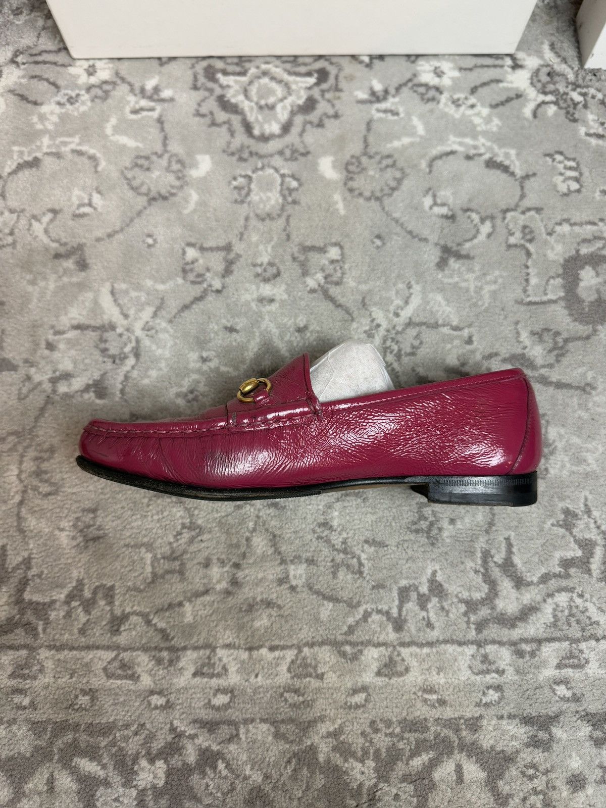 Designer × Gucci × Vintage Vintage 90s Gucci leather loafers flats shoes US7 luxury y2k Size US 7 / IT 37 - 7 Thumbnail