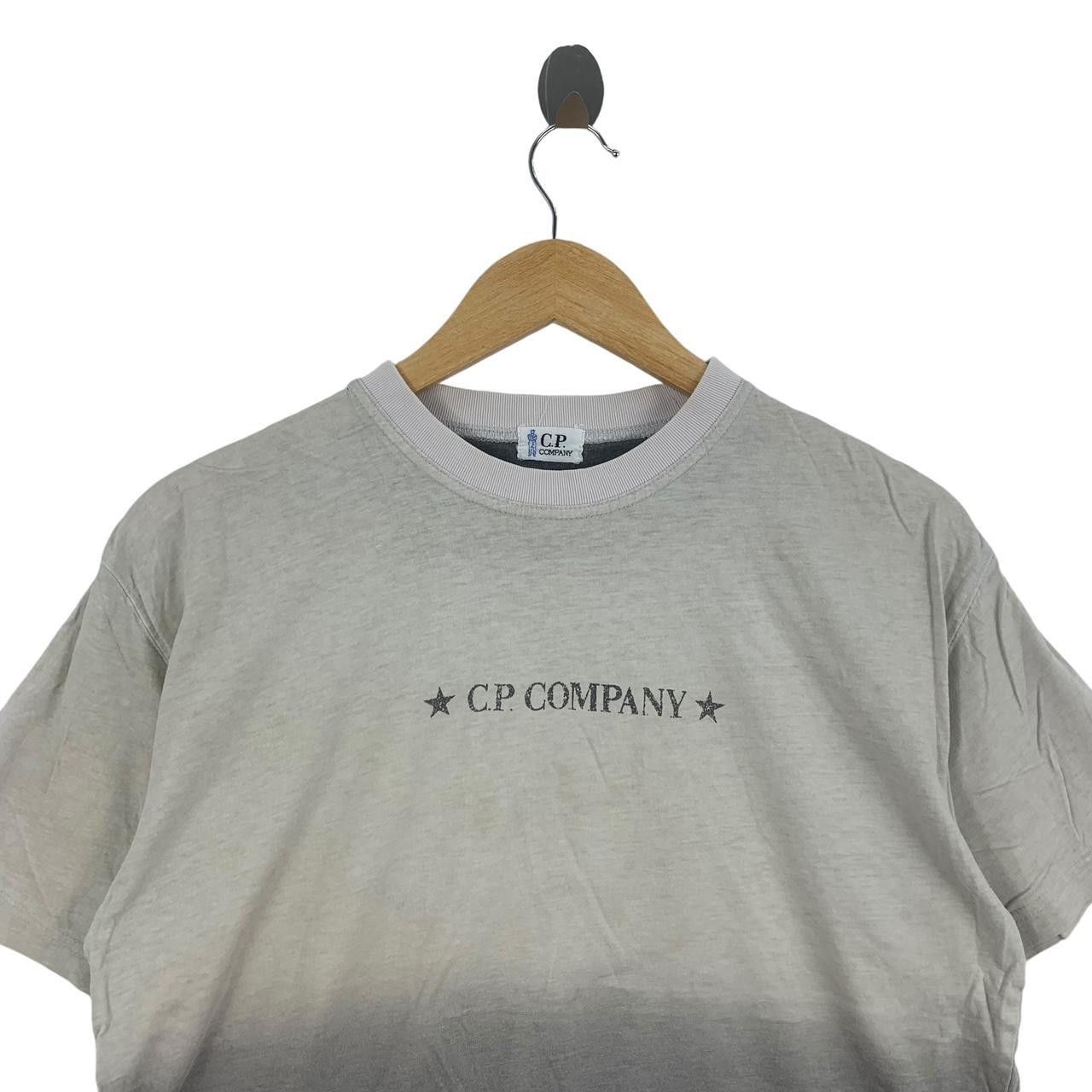 C.P. Company Vintage CP COMPANY ITALY Center Logo Two Tones Tee Size US M / EU 48-50 / 2 - 2 Thumbnail
